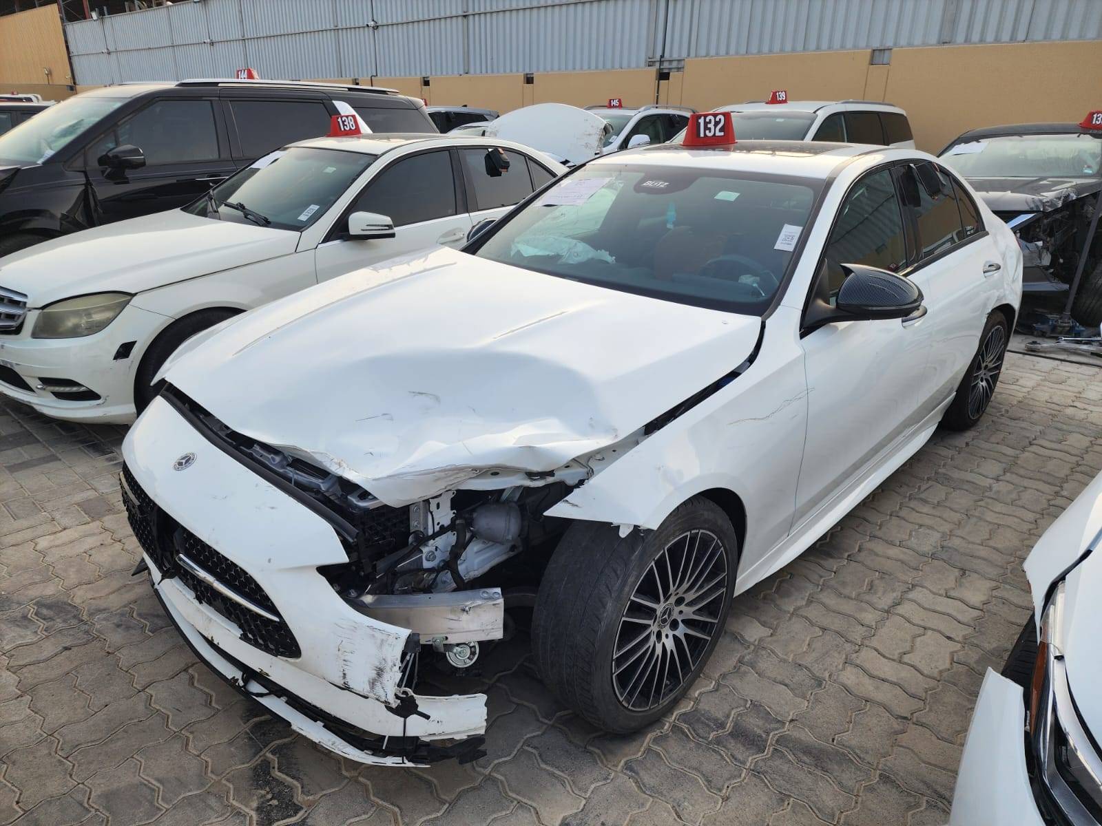 MERCEDES BENZ C300 2022 - Marhaba Auction Used Cars - Image 4