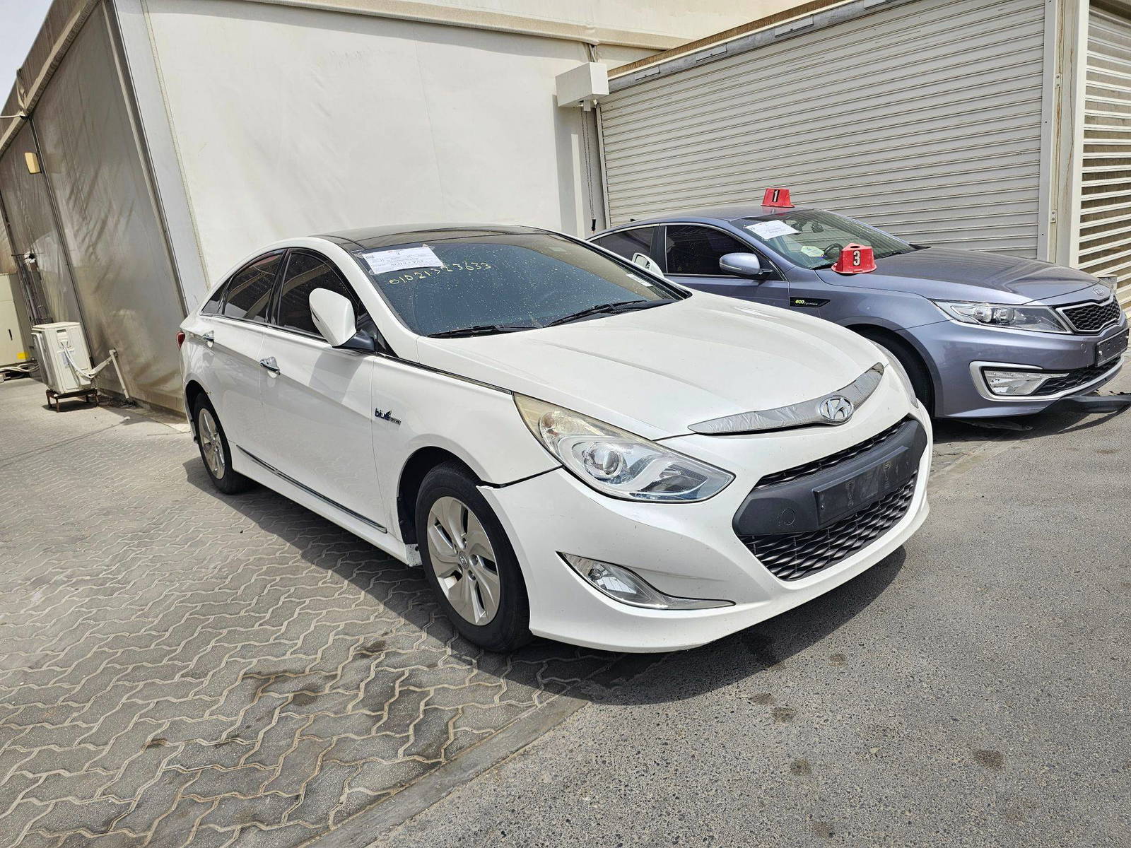 2014 HYUNDAI SONATA — 182325 KM — Lot 076108 — Souq - Marhaba Auctions Used Cars - Image 3