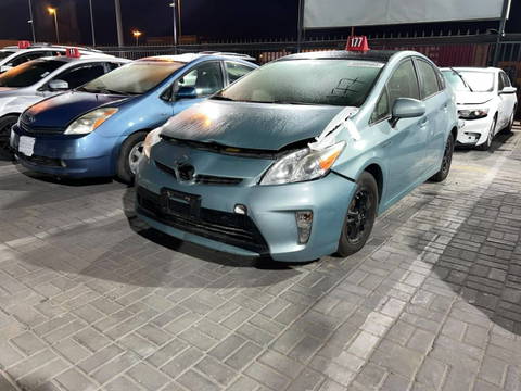 2014 TOYOTA PRIUS at Marhaba Auctions
