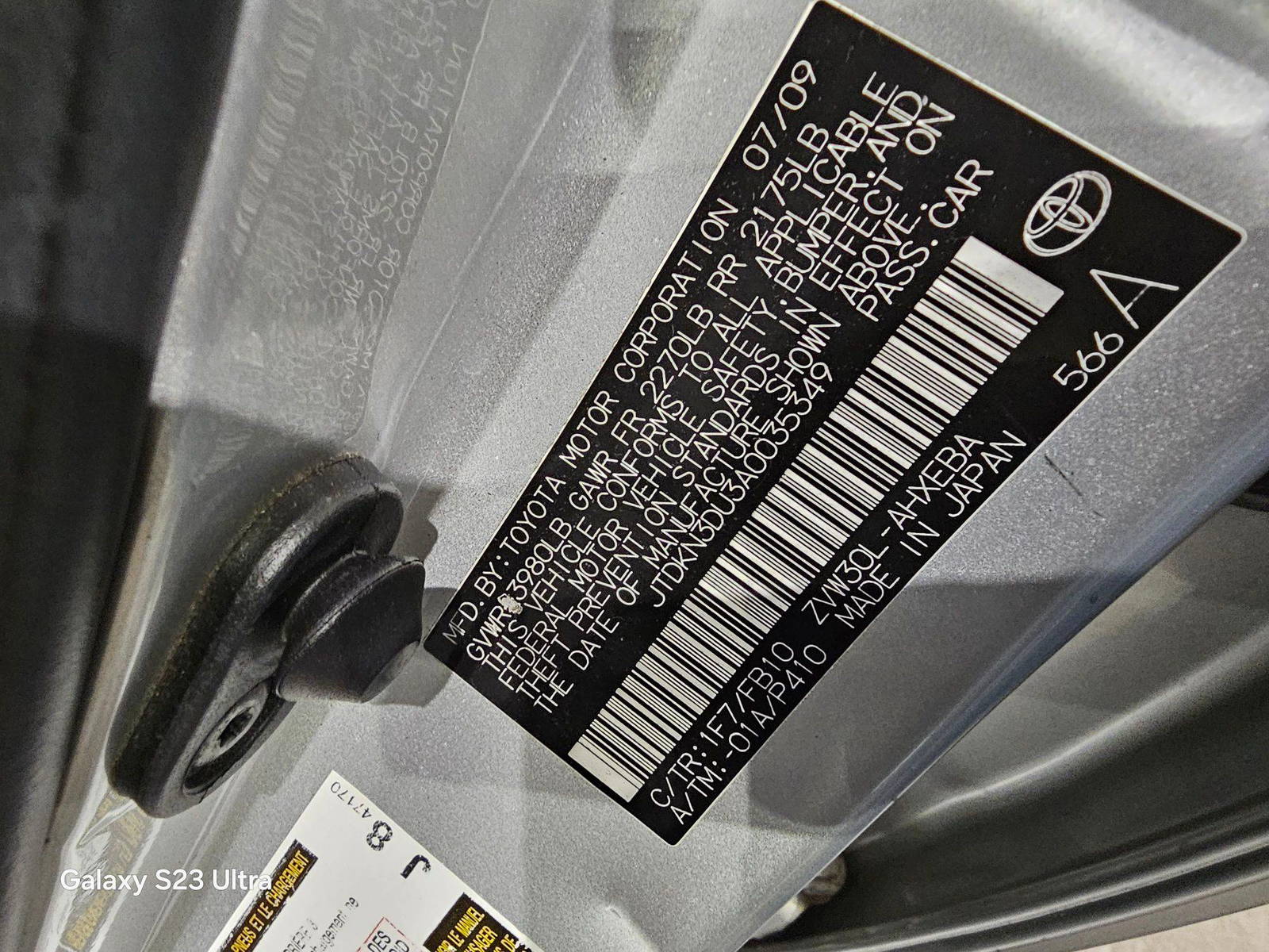 TOYOTA PRIUS 2010 - Marhaba Auction Used Cars - Image 8