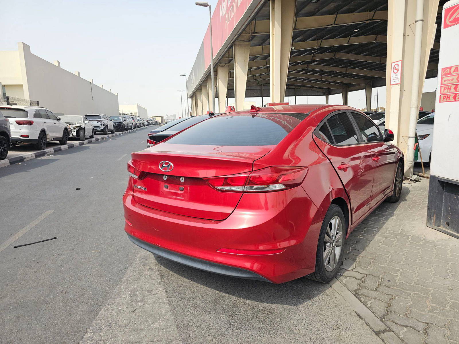 2017 HYUNDAI ELANTRA — 88743 Miles — Lot 52420405 — Souq - Marhaba Auctions Used Cars - Image 3