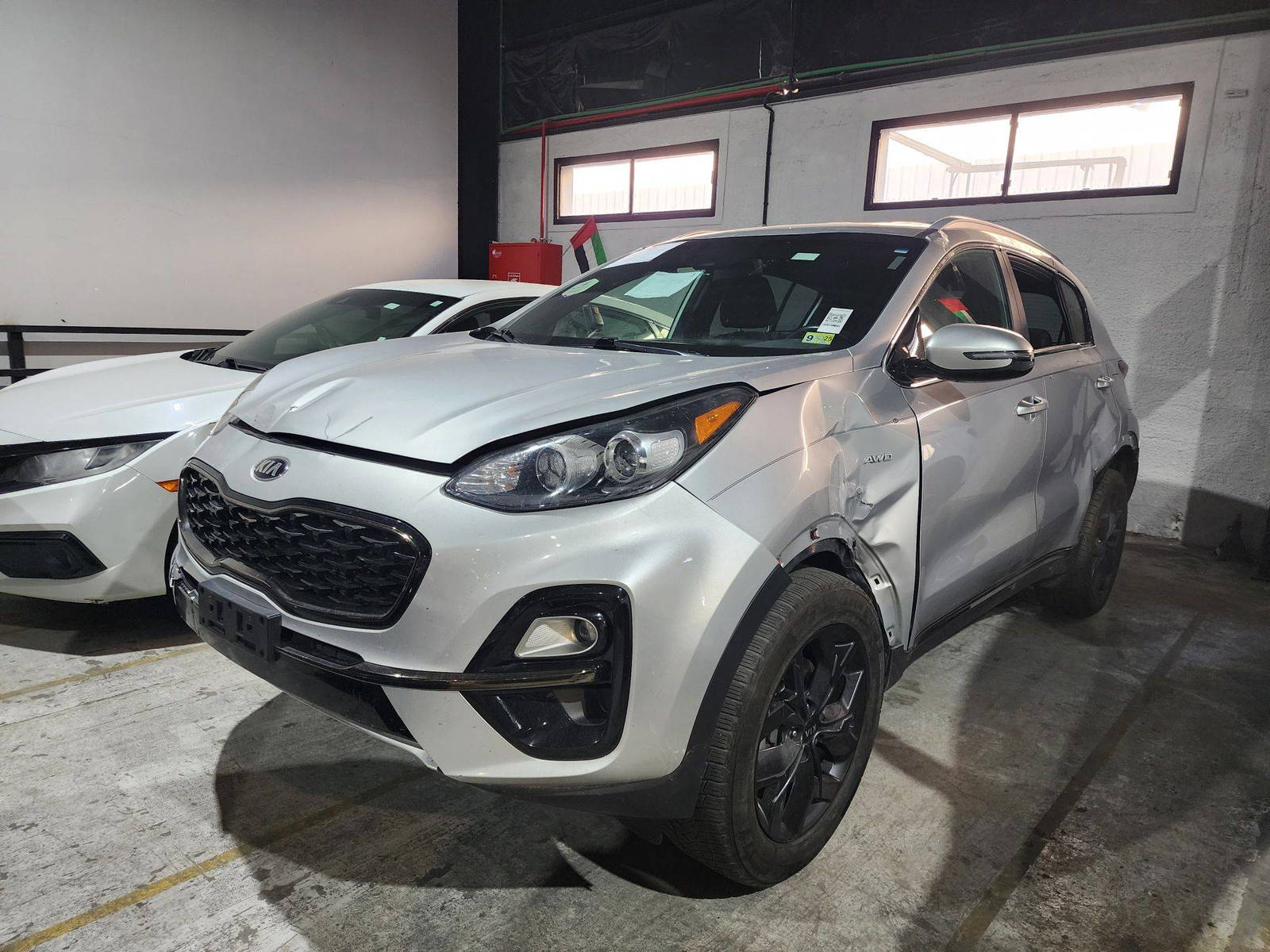 2021 KIA SPORTAGE — 107440 Miles — Lot 7907943 — Al Quoz - Marhaba Auctions Used Cars - Image 4