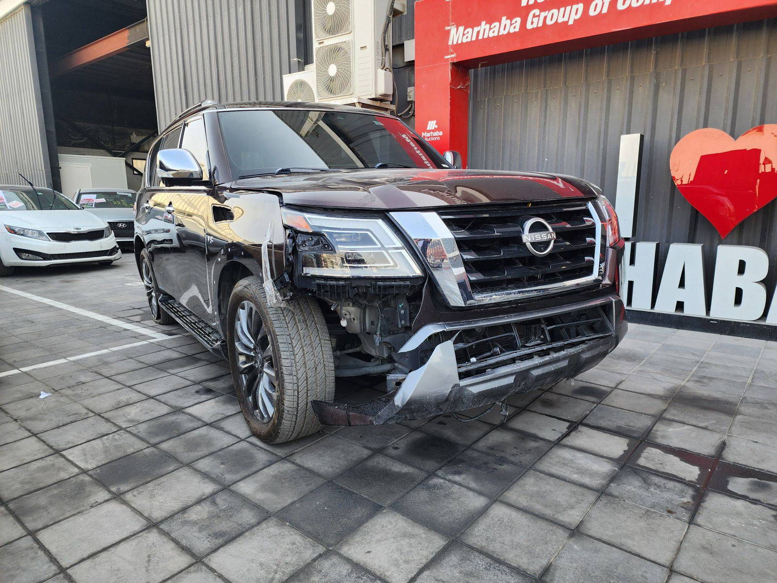 2021 NISSAN ARMADA — 128613 Miles — Lot JN8AY2D — Ind. 12 - Marhaba Auctions Used Cars - Image 4