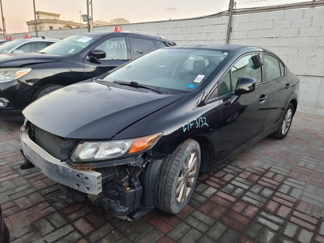 2012 HONDA CIVIC — 127006 Miles — Lot 109090 — Ind. 12 - Marhaba Auctions Used Cars - Image 3