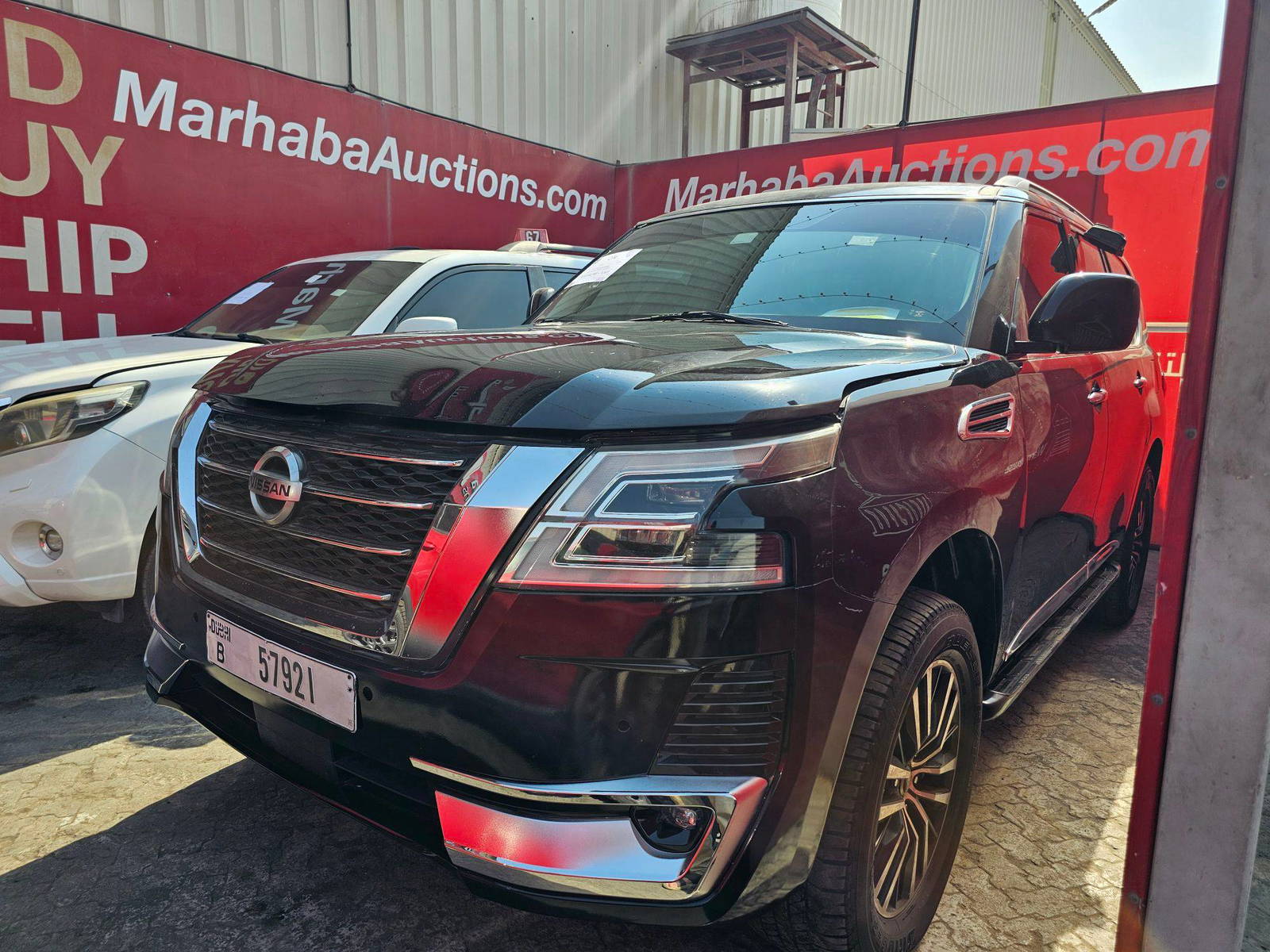 2018 NISSAN PATROL — 208758 KM — Lot 4J9104620 — Main - Marhaba Auctions Used Cars - Image 2