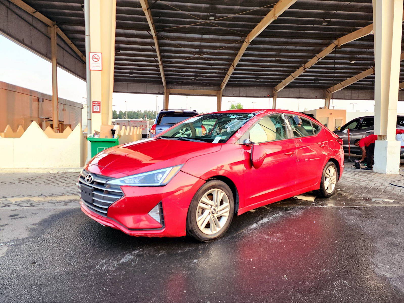 2020 HYUNDAI ELANTRA — 104929 Miles — Lot 571166 — Souq - Marhaba Auctions Used Cars - Image 3