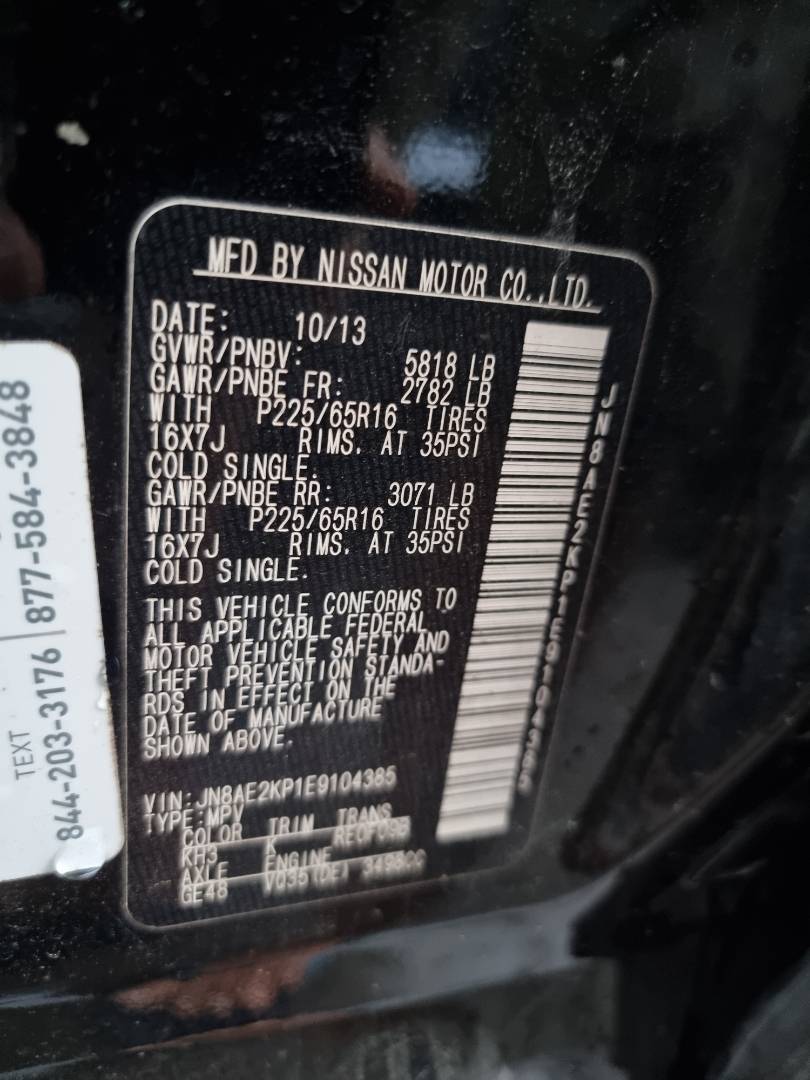 NISSAN QUEST 2014 - Marhaba Auction Used Cars - Image 9