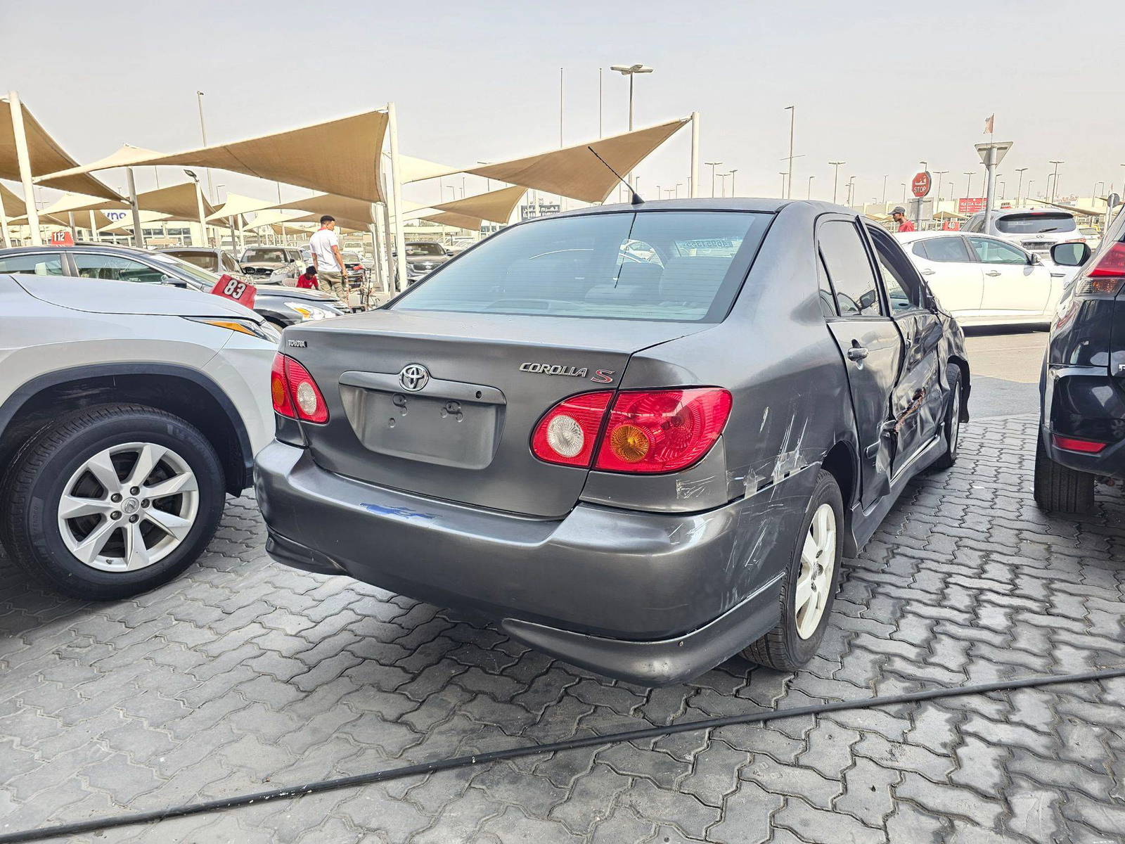 TOYOTA COROLLA 2008 - Marhaba Auction Used Cars - Image 4