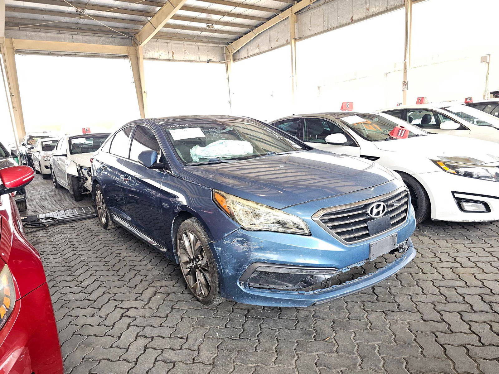 2015 HYUNDAI SONATA — 132581 Miles — Lot 203424 — Souq - Marhaba Auctions Used Cars - Image 3