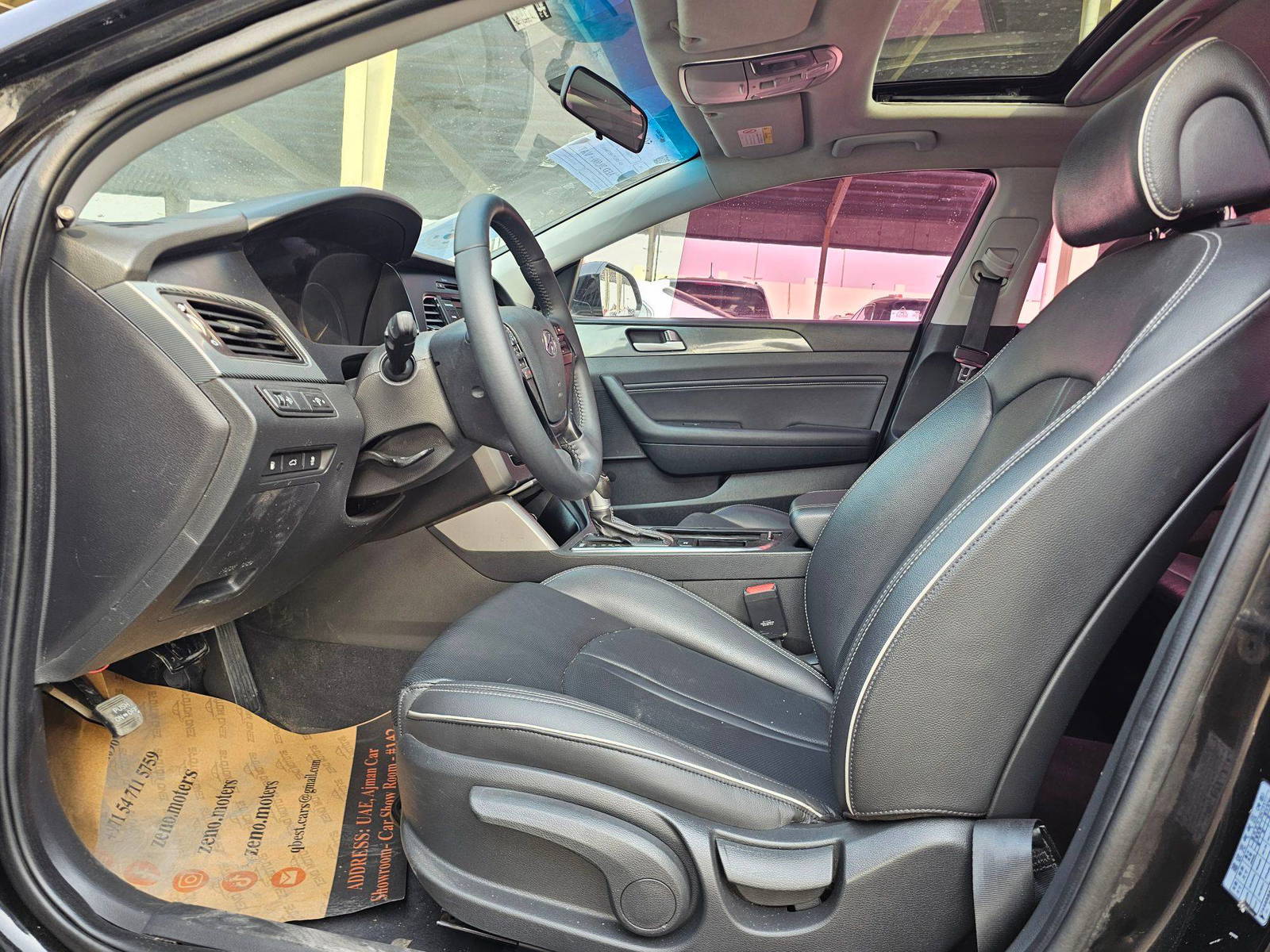 2018 HYUNDAI SONATA — 52409 KM — Lot 5JY004610 — Souq - Marhaba Auctions Used Cars - Image 9