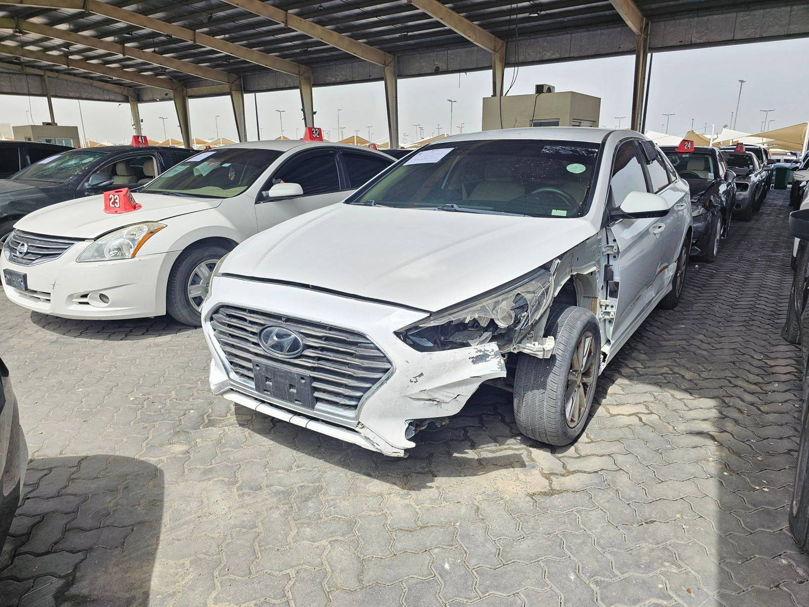HYUNDAI SONATA 2018 - Marhaba Auction Used Cars - Image 6