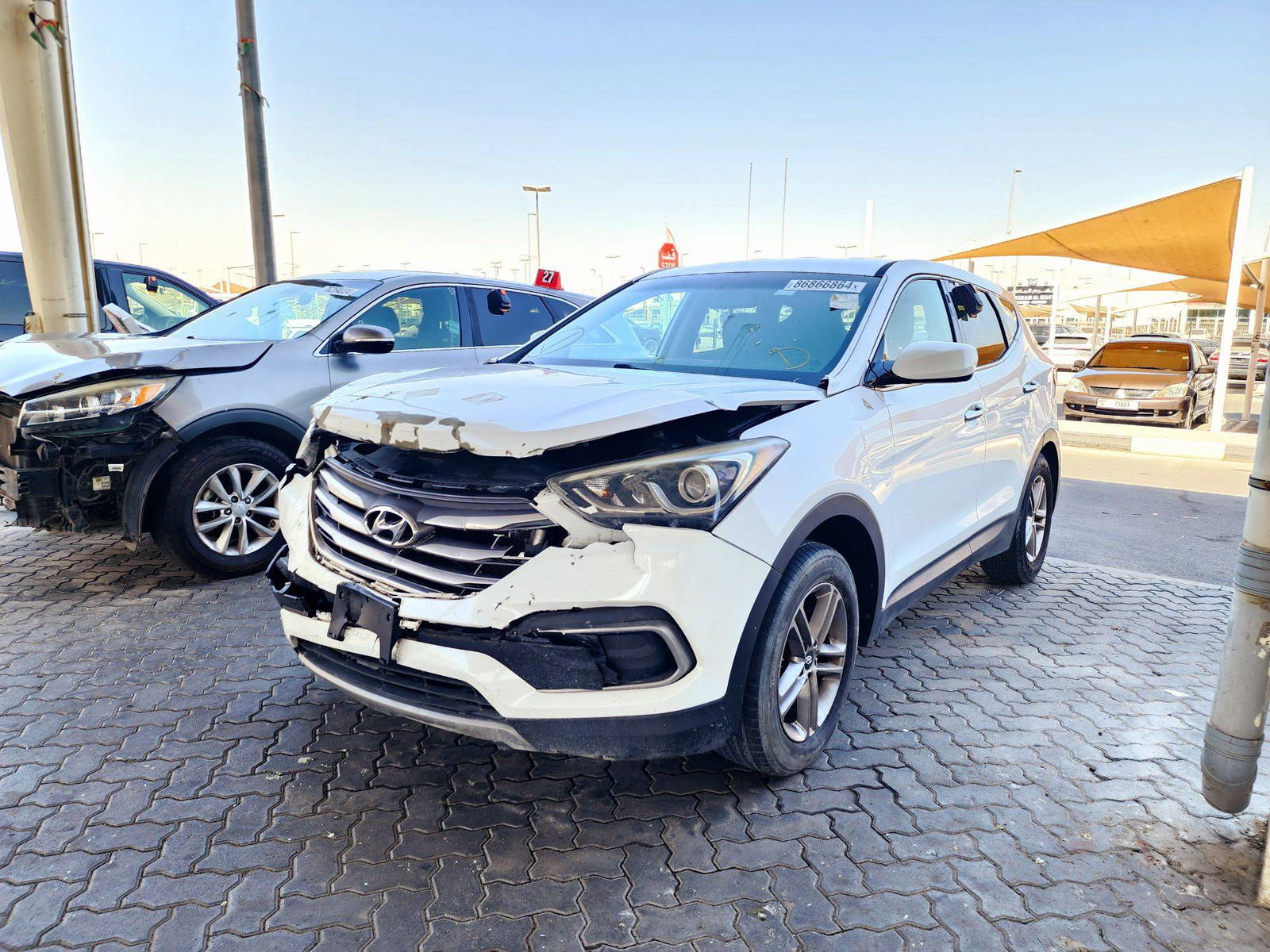 2018 HYUNDAI SANTA FE — 149528 Miles — Lot 5JG534328 — Souq - Marhaba Auctions Used Cars - Image 5