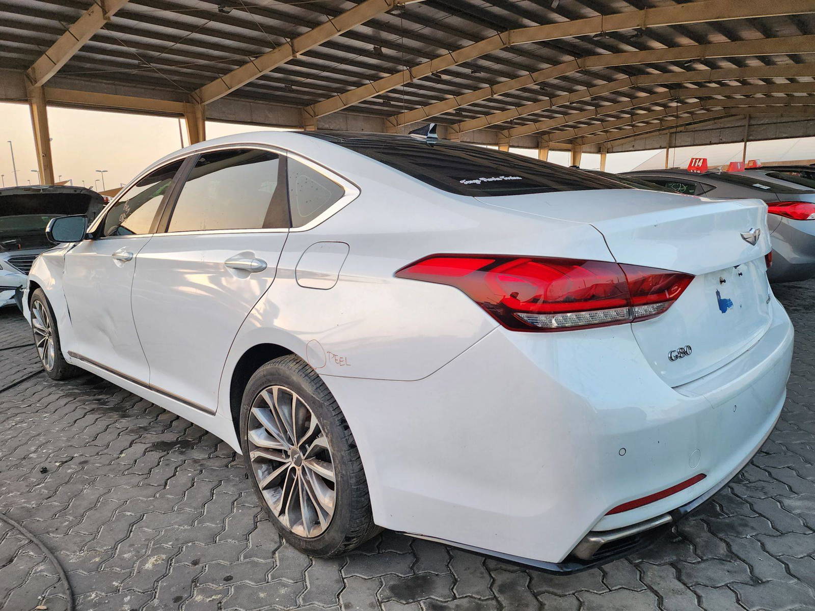 2015 HYUNDAI GENESIS — 128888 Miles — Lot 32955 — Main - Marhaba Auctions Used Cars - Image 3