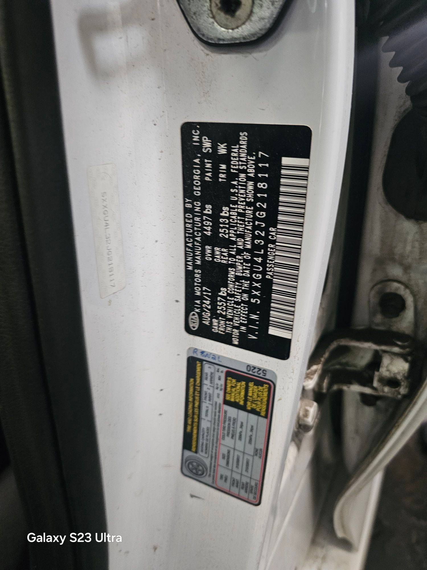 KIA OPTIMA 2018 - Marhaba Auction Used Cars - Image 11