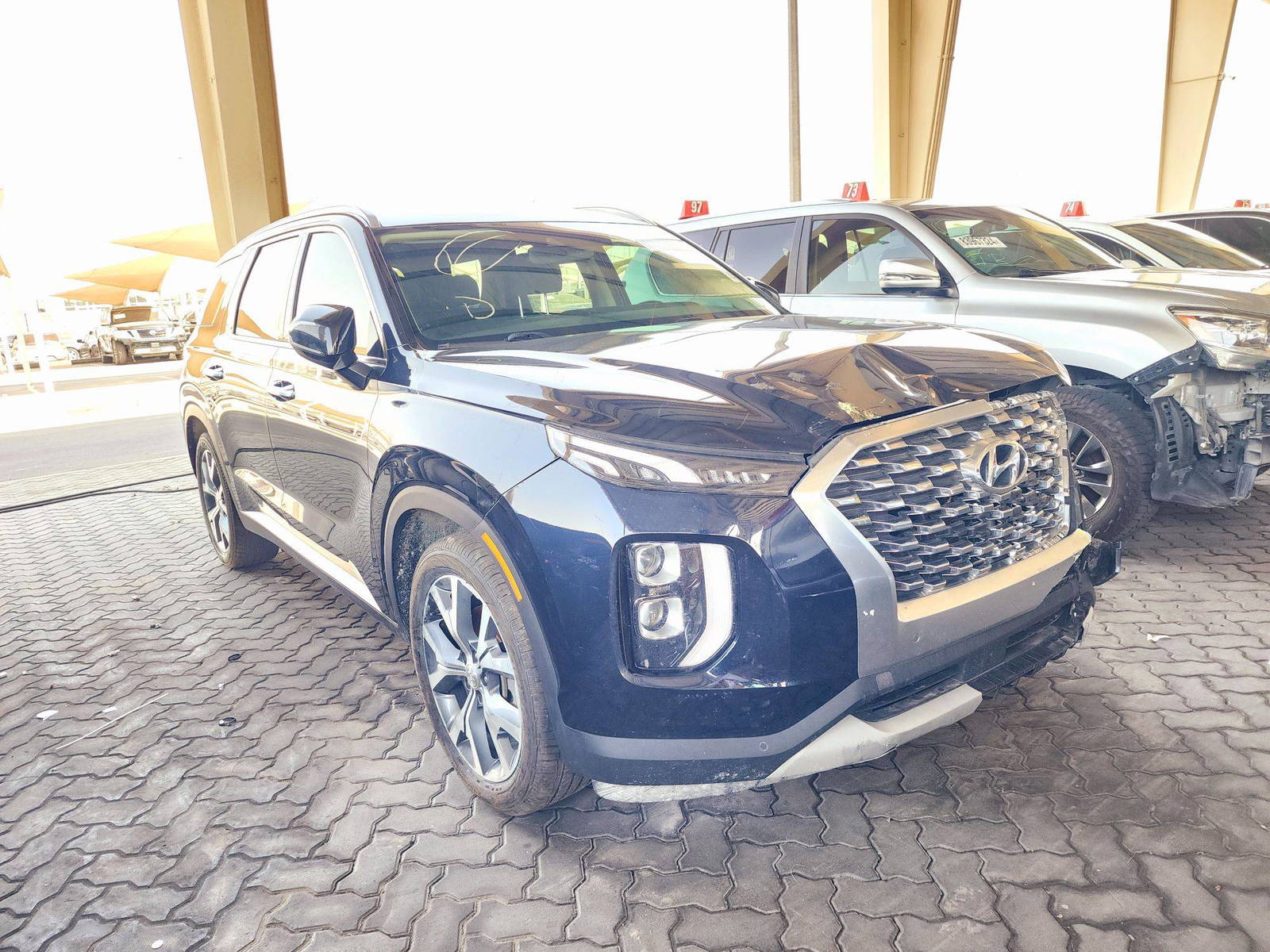 2020 HYUNDAI PALISADE SEL — 140337 Miles — Lot HEXLU083984 — Souq - Marhaba Auctions Used Cars - Image 5
