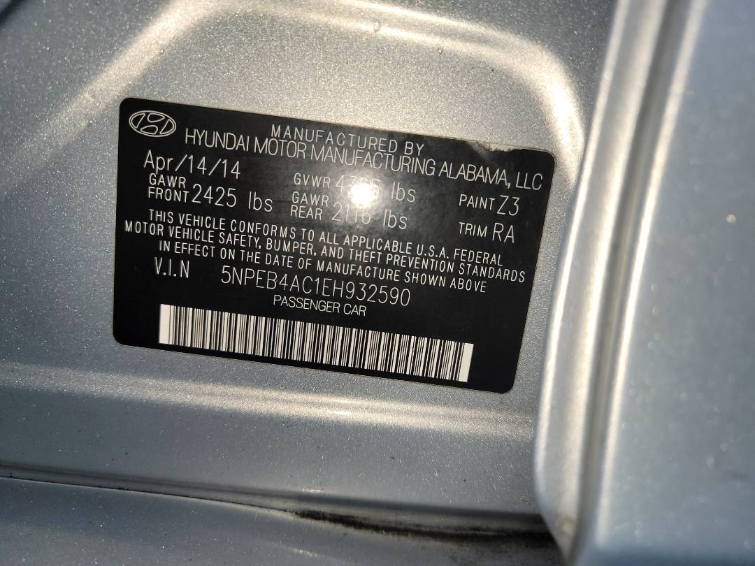 2014 HYUNDAI SONATA — 161897 Miles — Lot 81025883 - Marhaba Auctions Used Cars - Image 9