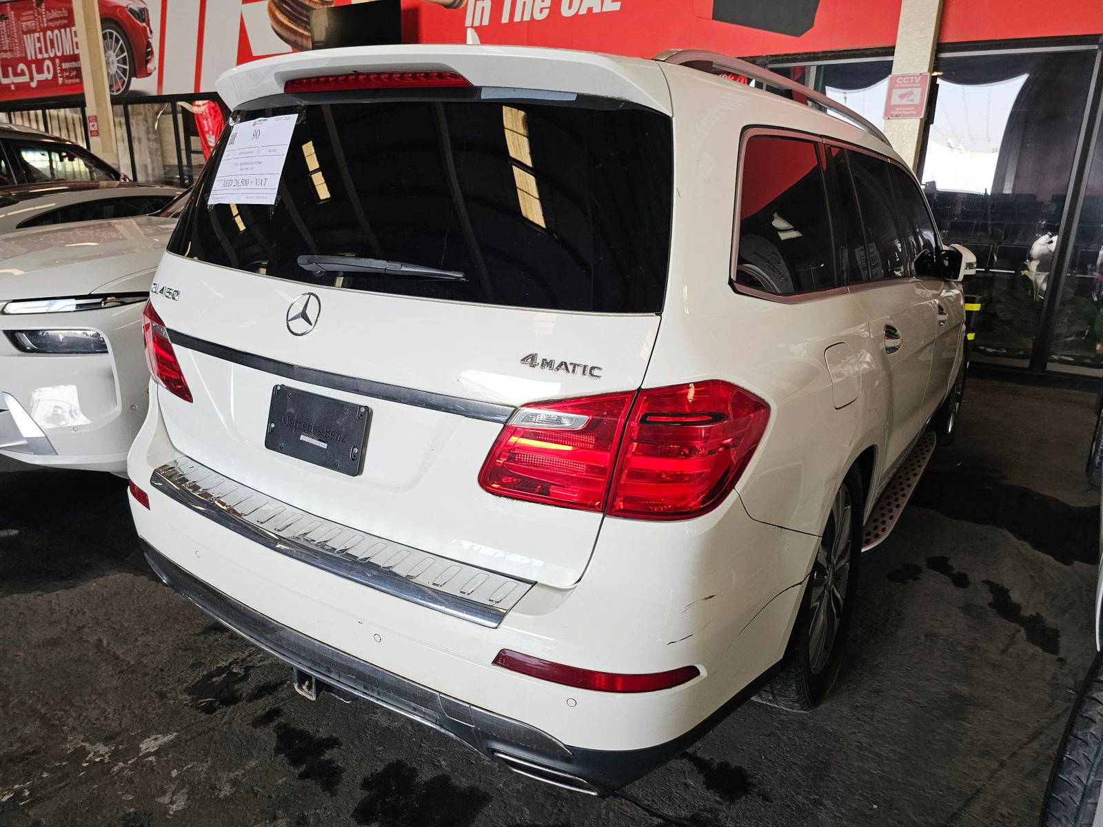 MERCEDES BENZ GLS 450 2016 - Marhaba Auction Used Cars - Image 4