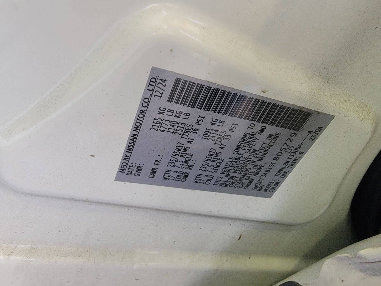 NISSAN ROGUE 2025 - Marhaba Auction Used Cars - Image 9