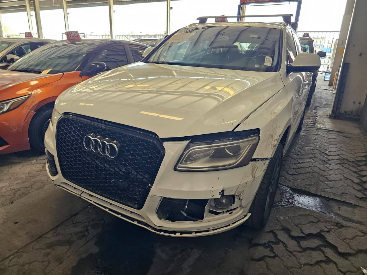 2017 AUDI Q5 — sold — 117519 Miles — Lot 42845379 — Main - Marhaba Auctions Used Cars - Image 2