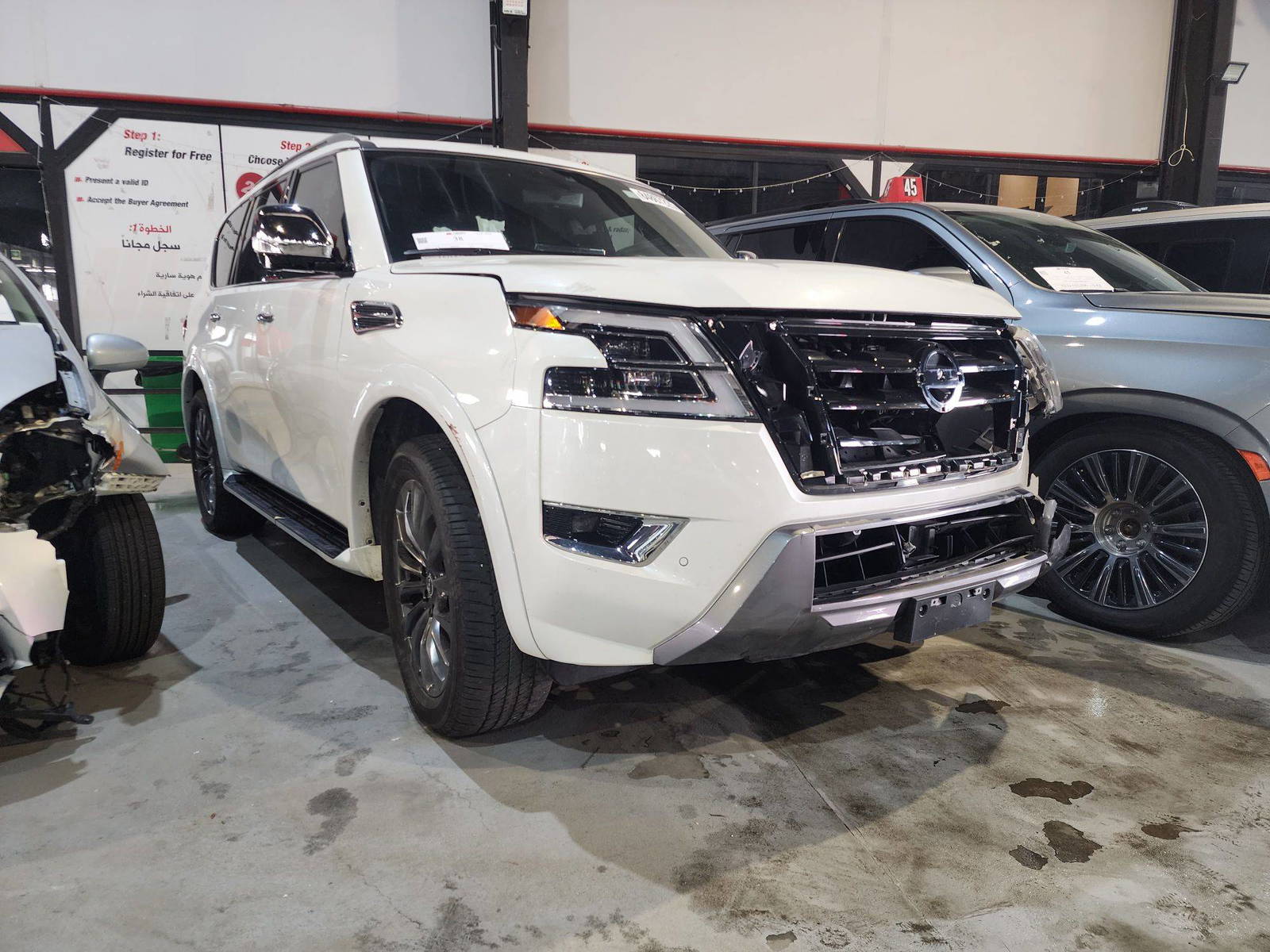 2023 NISSAN ARMADA — 25971 Miles — Lot 84867225 — Main - Marhaba Auctions Used Cars - Image 3