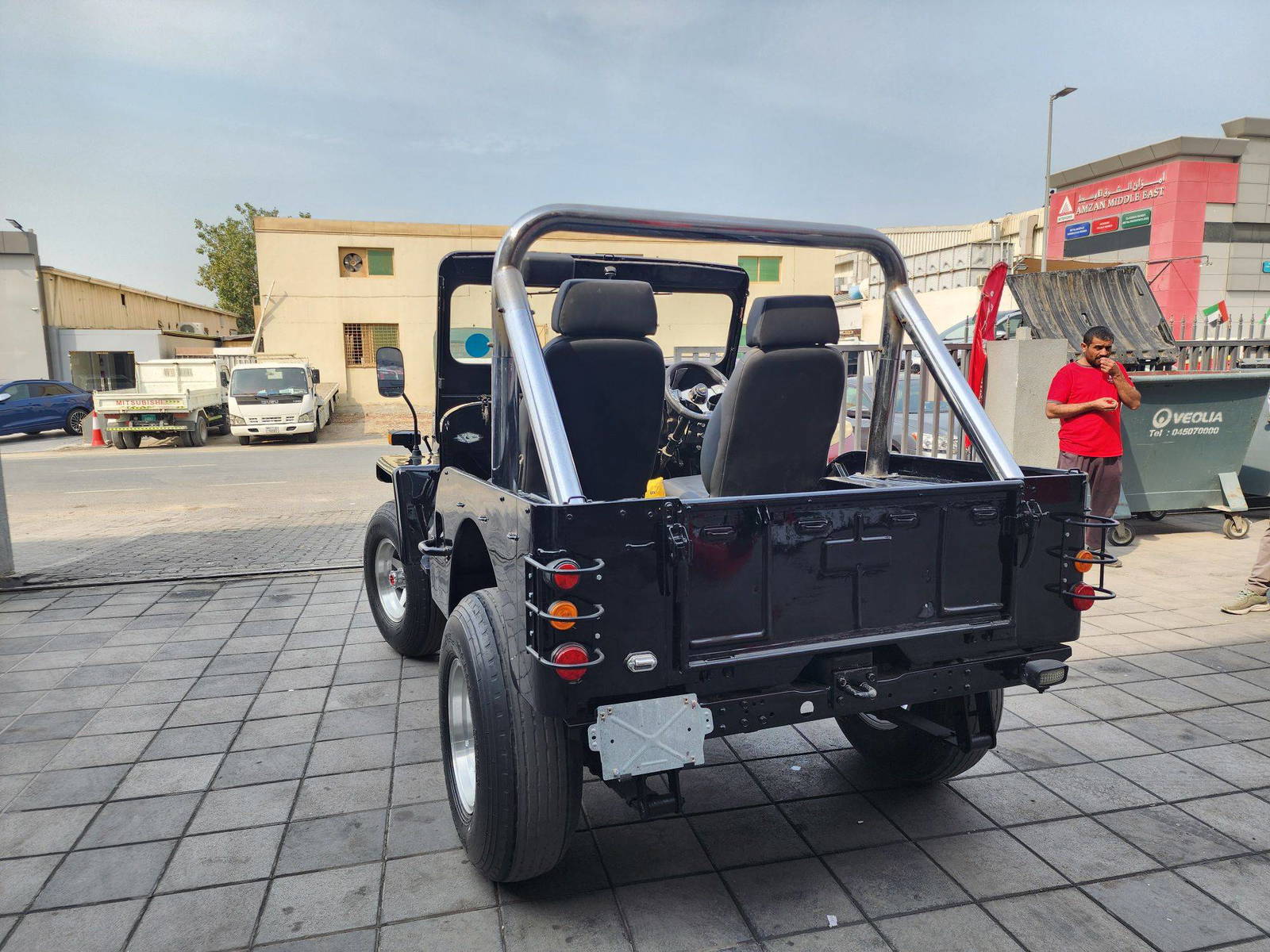 1980 MITSUBISHI JEEP — 63285 KM — Lot 5803234 — Al Quoz - Marhaba Auctions Used Cars - Image 6