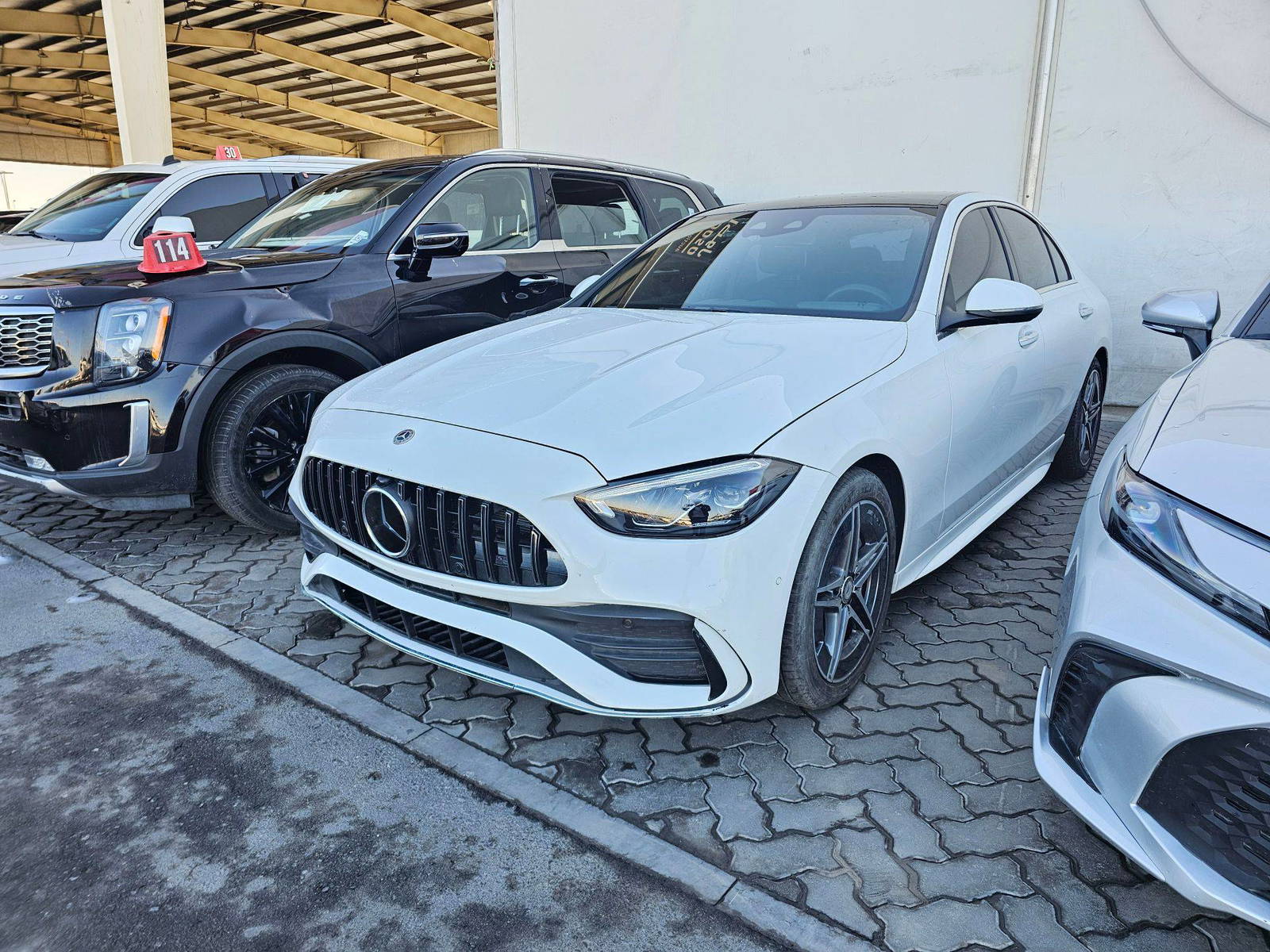 MERCEDES BENZ C200 2024 - Marhaba Auction Used Cars - Image 3