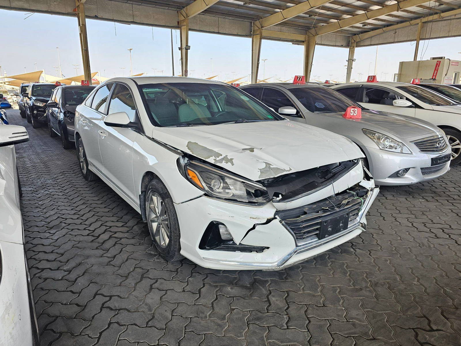HYUNDAI SONATA 2018 - Marhaba Auction Used Cars - Image 4