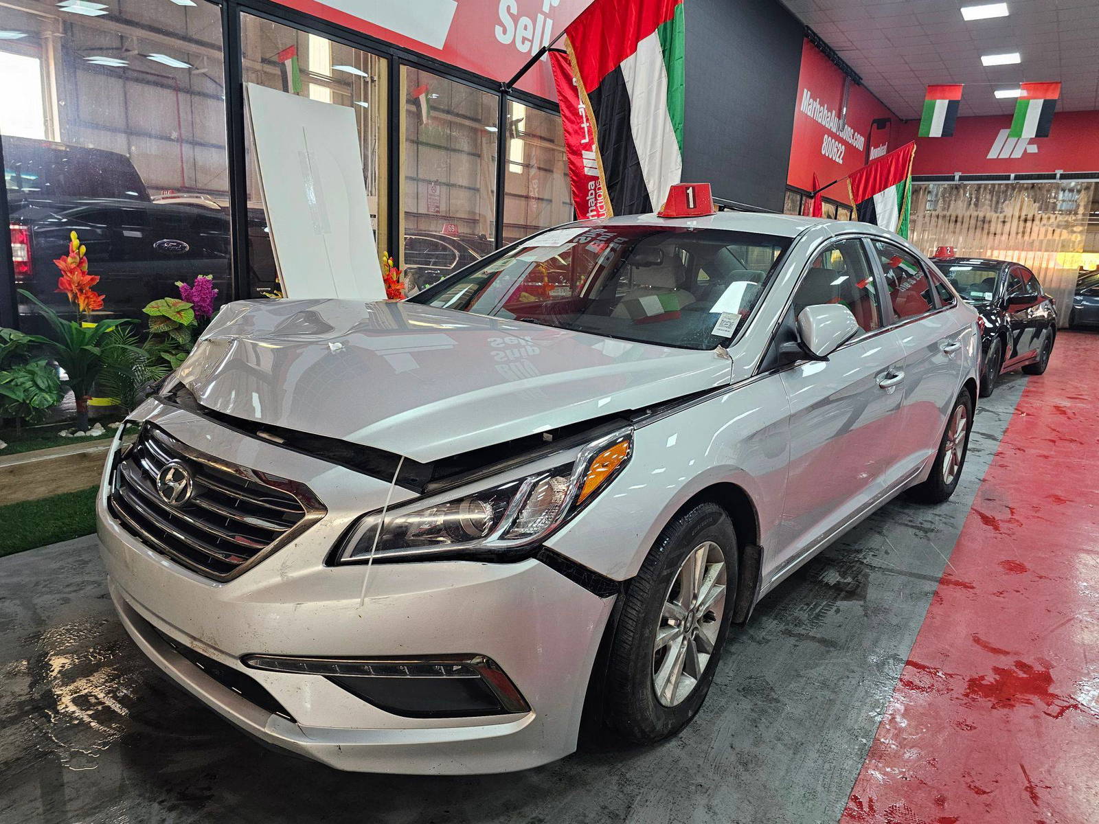 2015 HYUNDAI SONATA — 165615 Miles — Lot 97181795 — Main - Marhaba Auctions Used Cars - Image 3