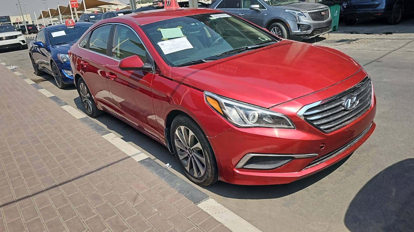 2017 HYUNDAI SONATA — 72982 Miles — Lot HH456144 — Souq - Marhaba Auctions Used Cars - Image 3