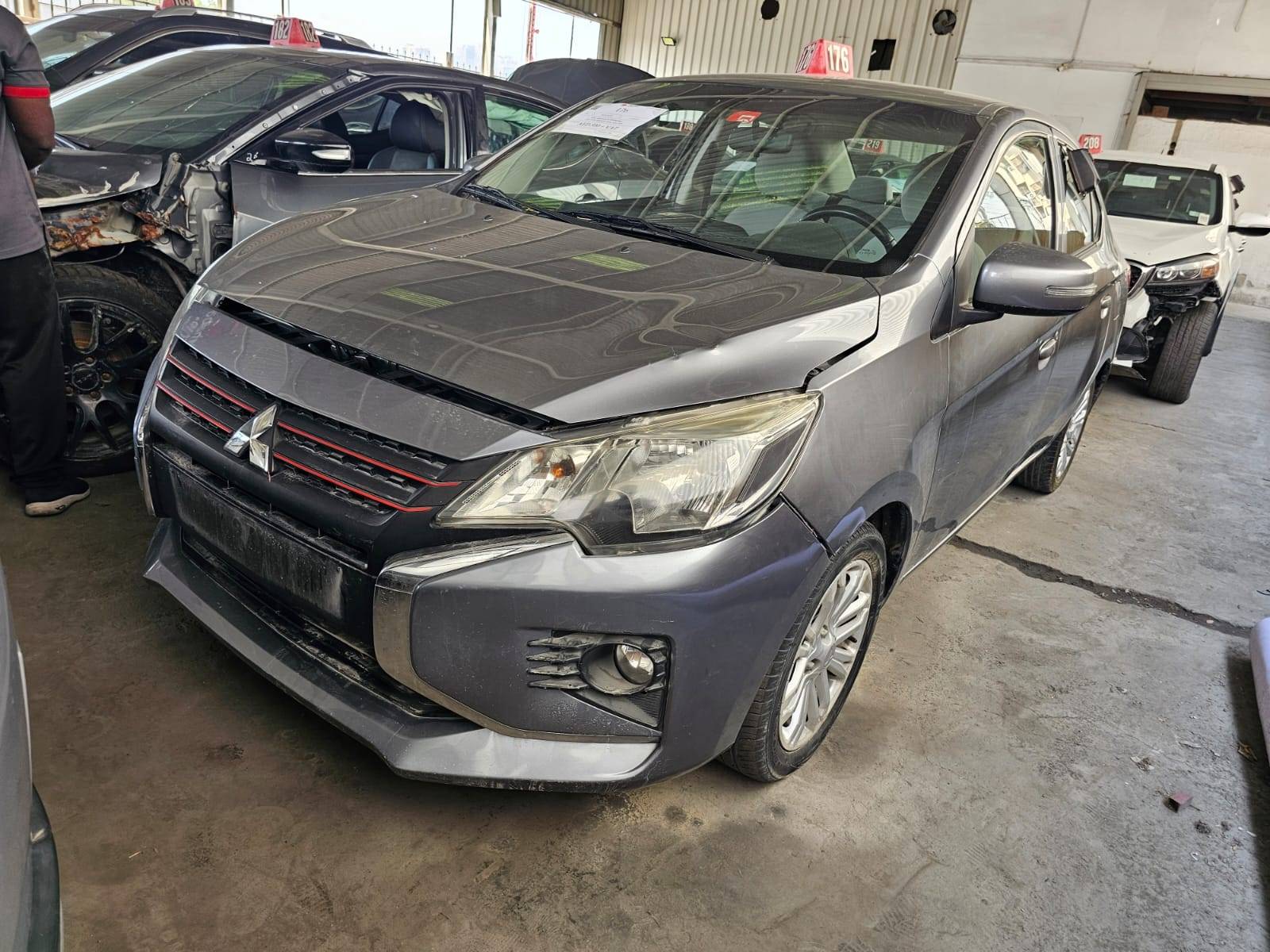 2022 MITSUBISHI ATTRAGE — sold — 99351 KM — Lot H007991 — Main - Marhaba Auctions Used Cars - Image 5