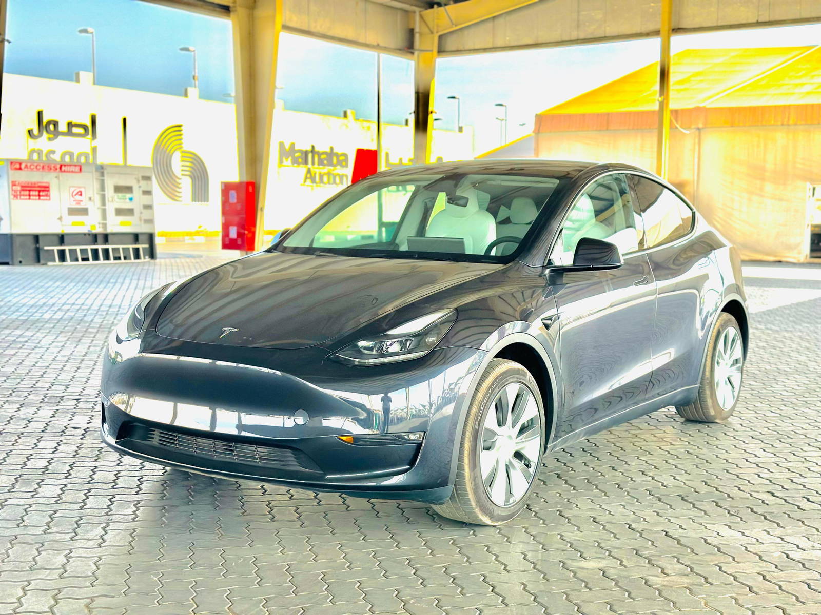 2024 TESLA MODEL Y — 3879 KM — Lot RF061417 — Souq - Marhaba Auctions Used Cars - Image 7
