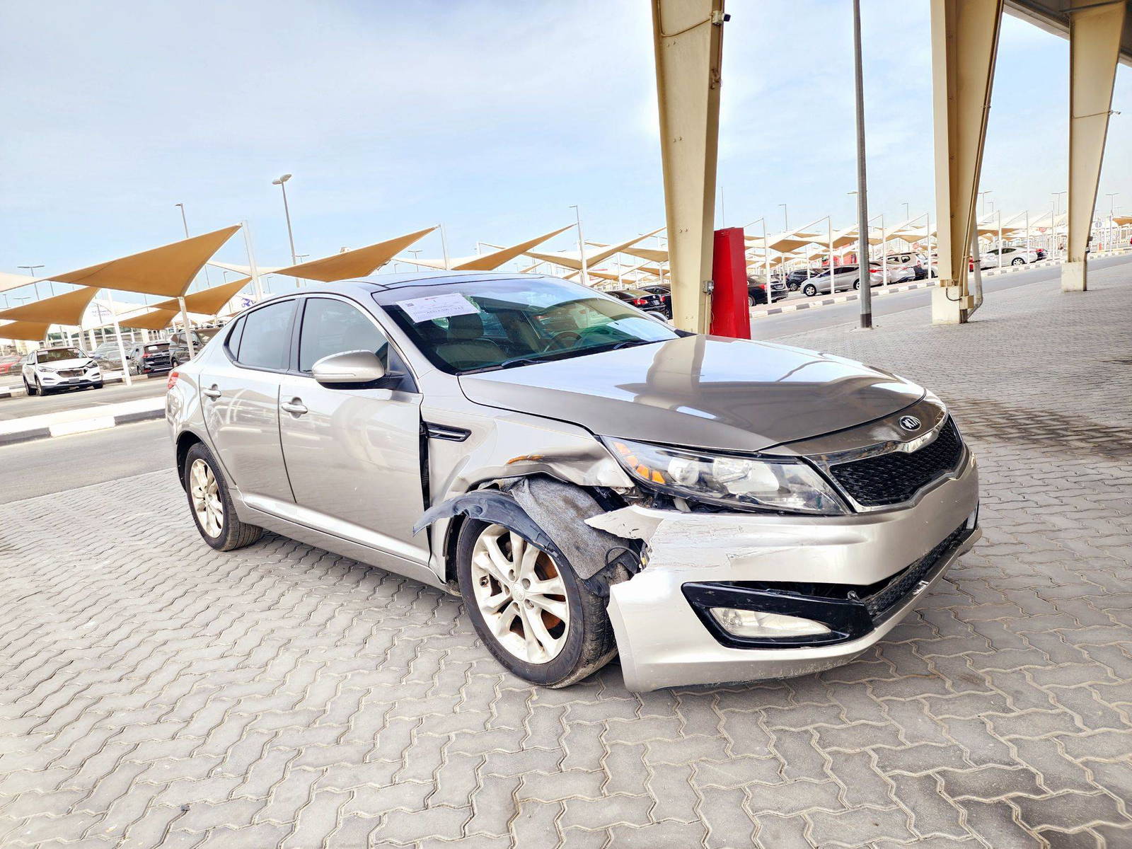 2013 KIA OPTIMA — 258764 Miles — Lot 6DG134423 — Souq - Marhaba Auctions Used Cars - Image 4