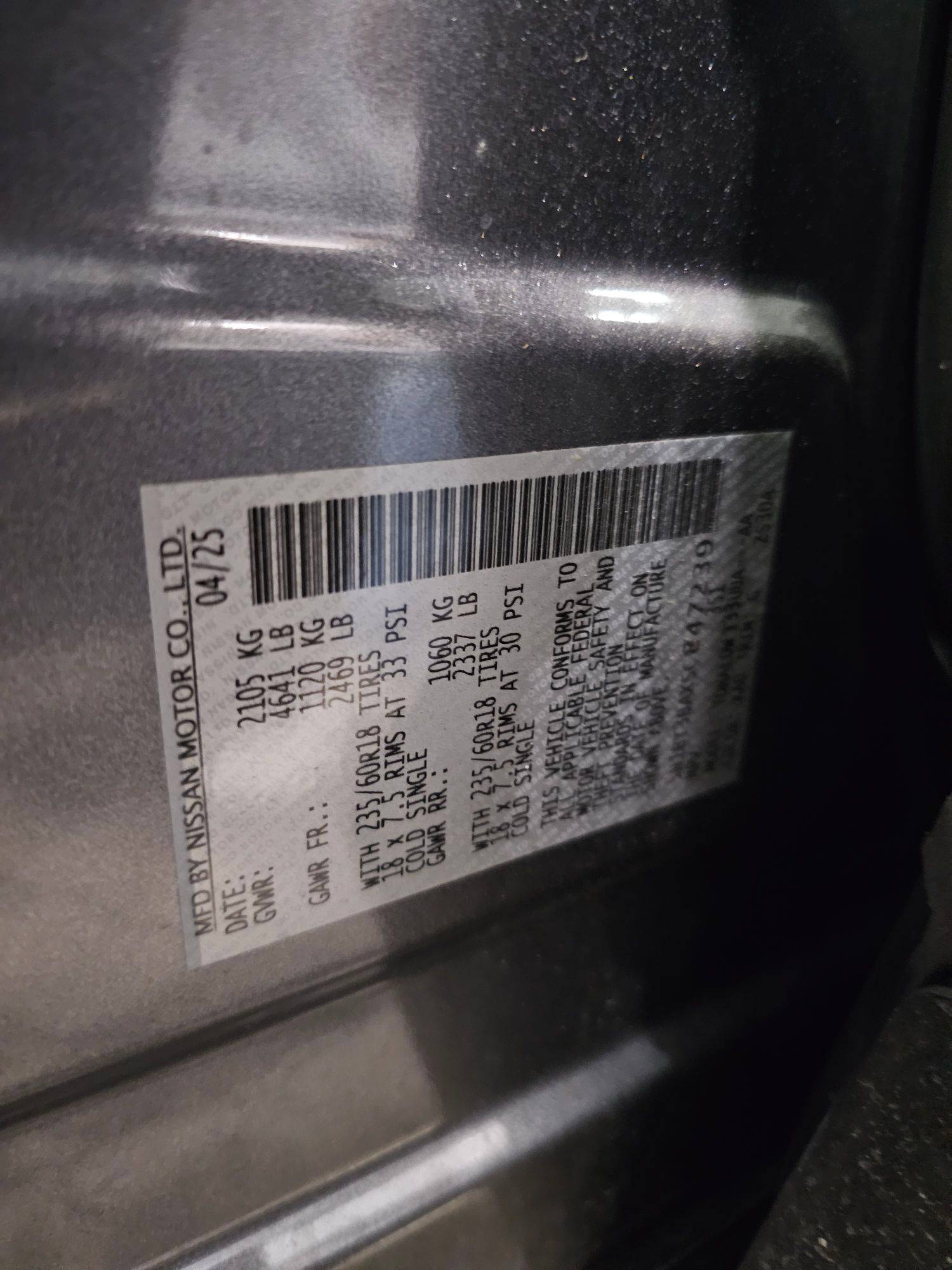 NISSAN ROGUE 2025 - Marhaba Auction Used Cars - Image 9