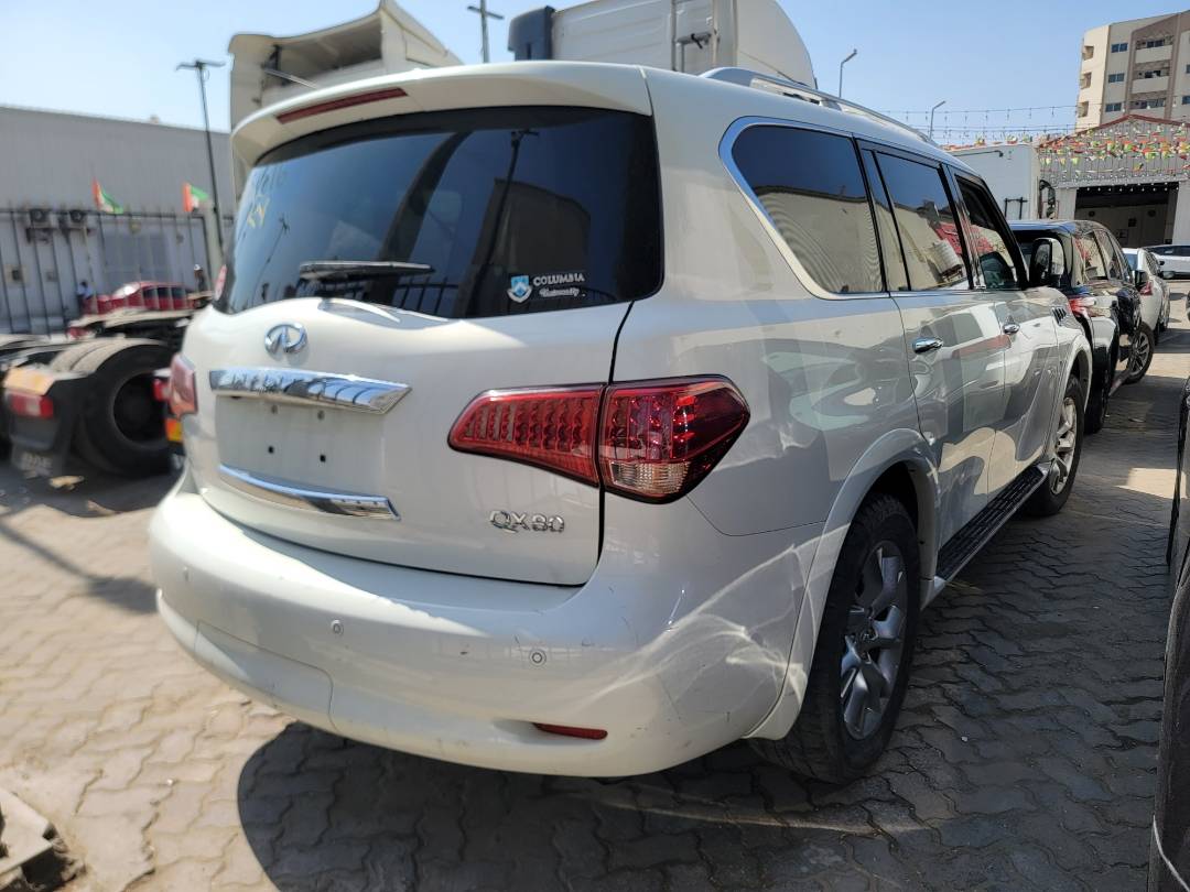2014 INFINITI QX80 — 154361 Miles — Lot 9551516 — Main - Marhaba Auctions Used Cars - Image 3