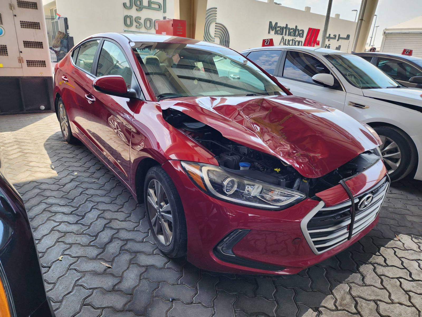 2017 HYUNDAI ELANTRA — 93719 Miles — Lot 68195923 - Marhaba Auctions Used Cars - Image 7