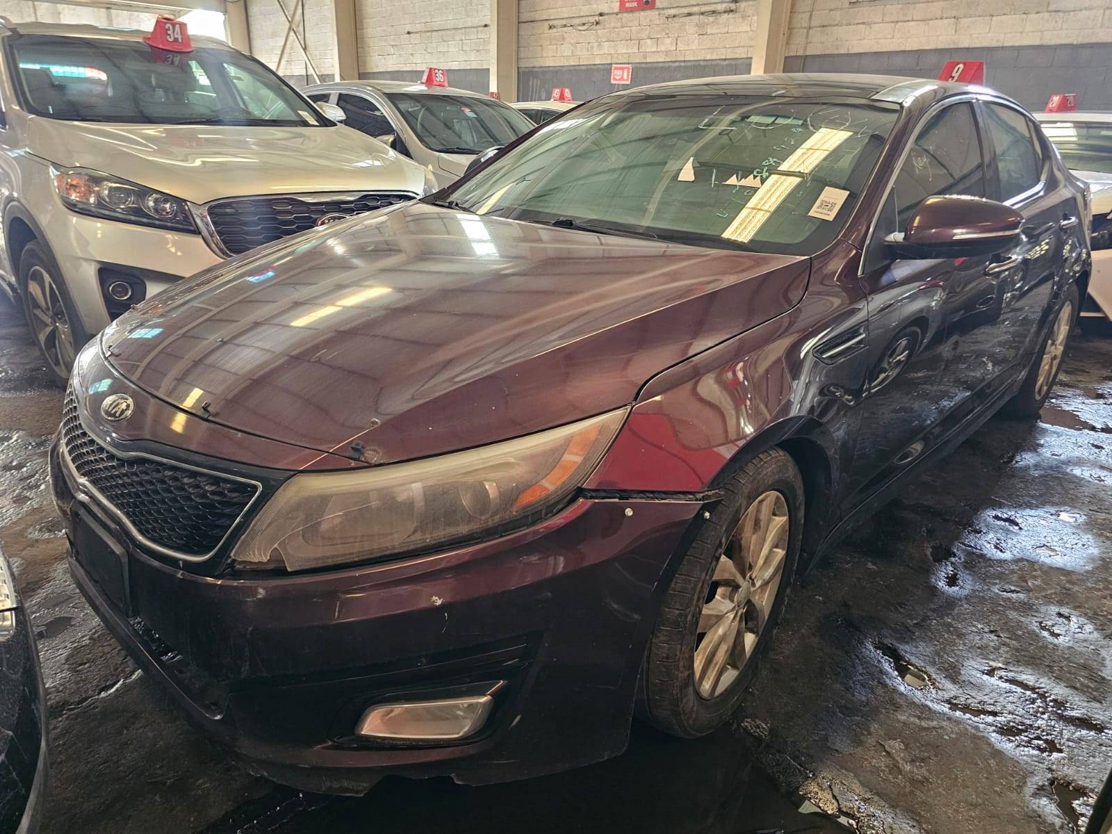 2015 KIA OPTIMA — 222603 Miles — Lot 386283 — Main - Marhaba Auctions Used Cars - Image 2