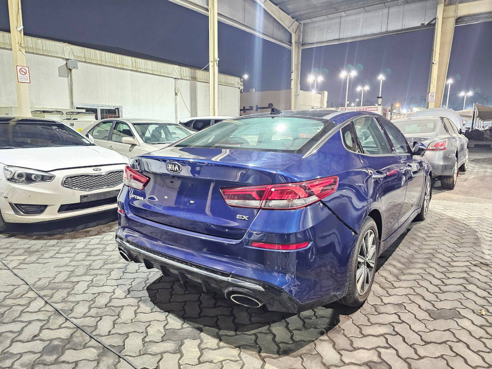 2019 KIA OPTIMA — 134678 Miles — Lot KG315183 — Main - Marhaba Auctions Used Cars - Image 3