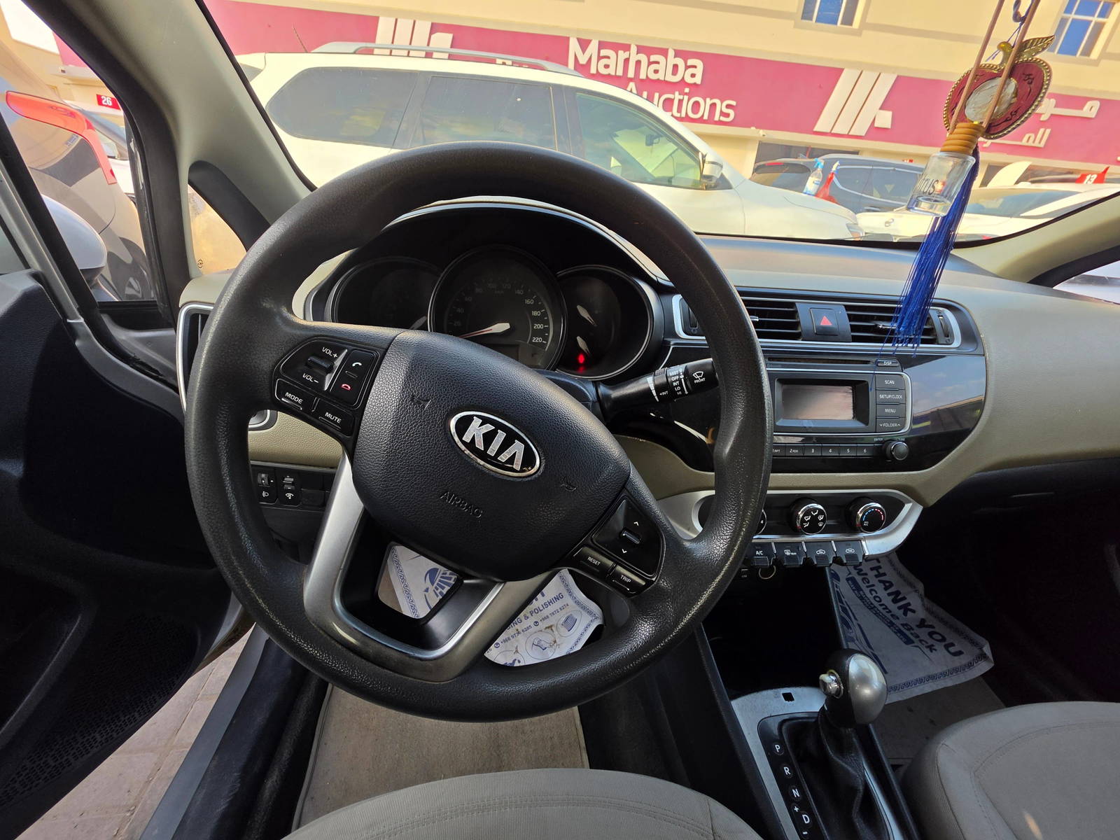 2015 KIA RIO — 281285 KM — Lot 6519359 - Marhaba Auctions Used Cars - Image 14