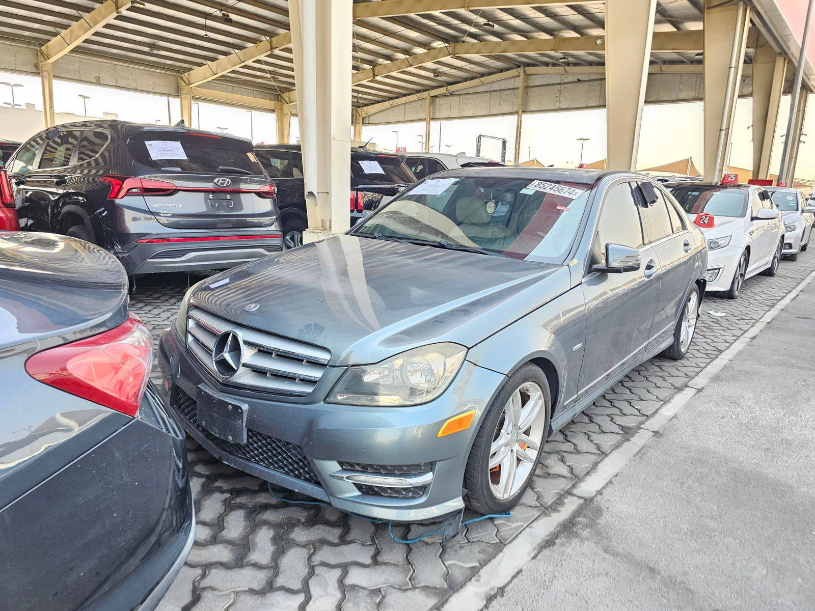 MERCEDES BENZ C 250 2012 - Marhaba Auction Used Cars - Image 5