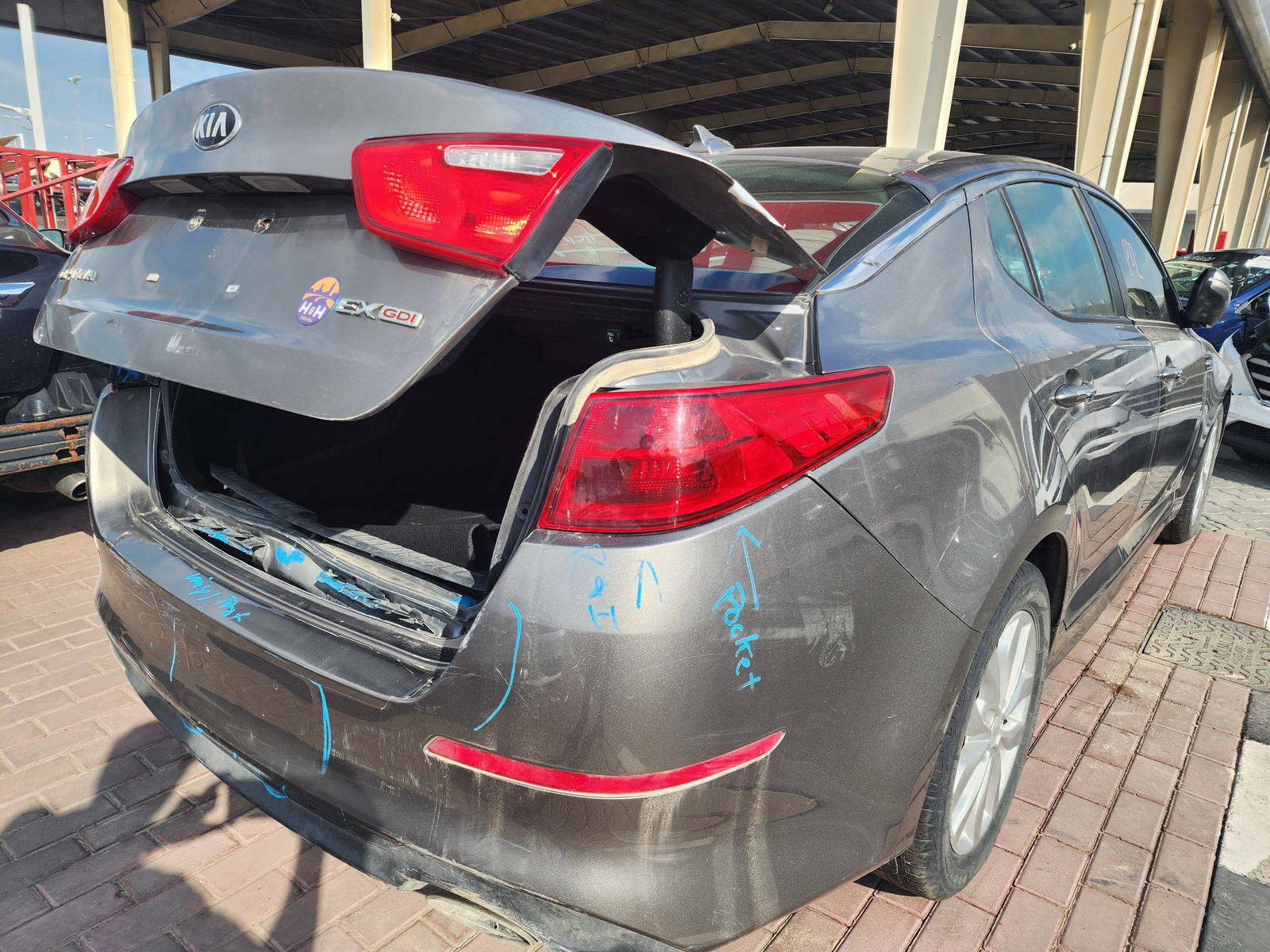 2015 KIA OPTIMA — 186982 Miles — Lot 37629645 - Marhaba Auctions Used Cars - Image 10