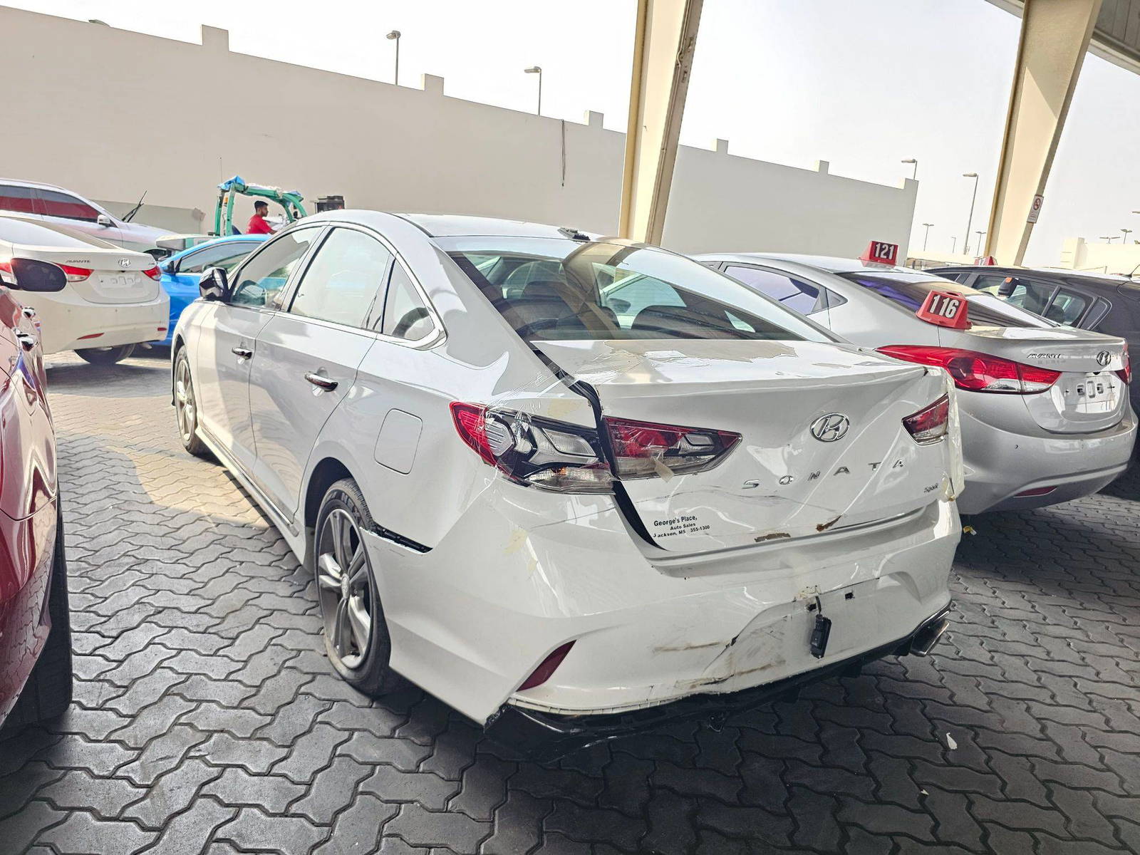 HYUNDAI SONATA 2018 - Marhaba Auction Used Cars - Image 5