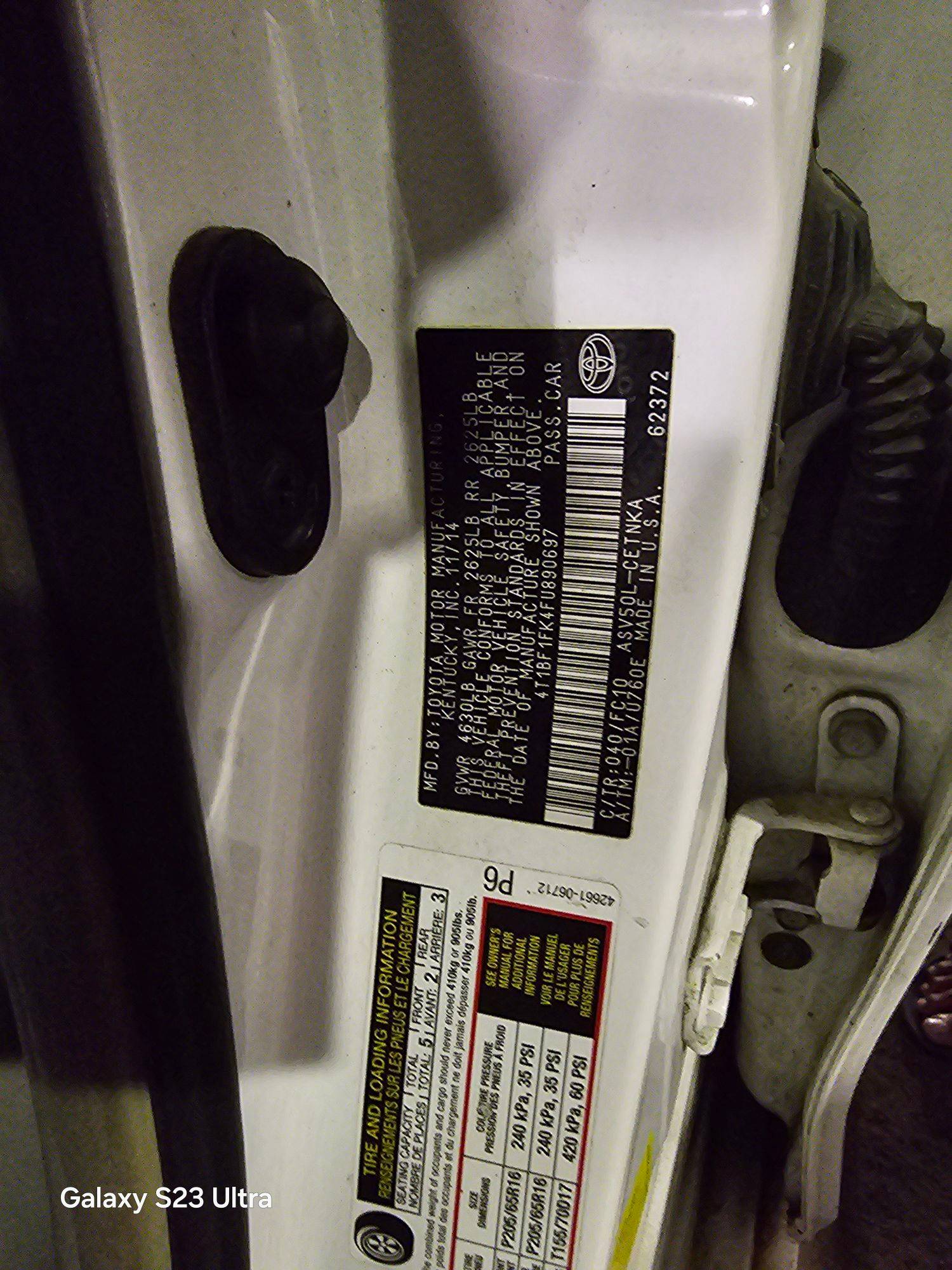 TOYOTA CAMRY 2015 - Marhaba Auction Used Cars - Image 9