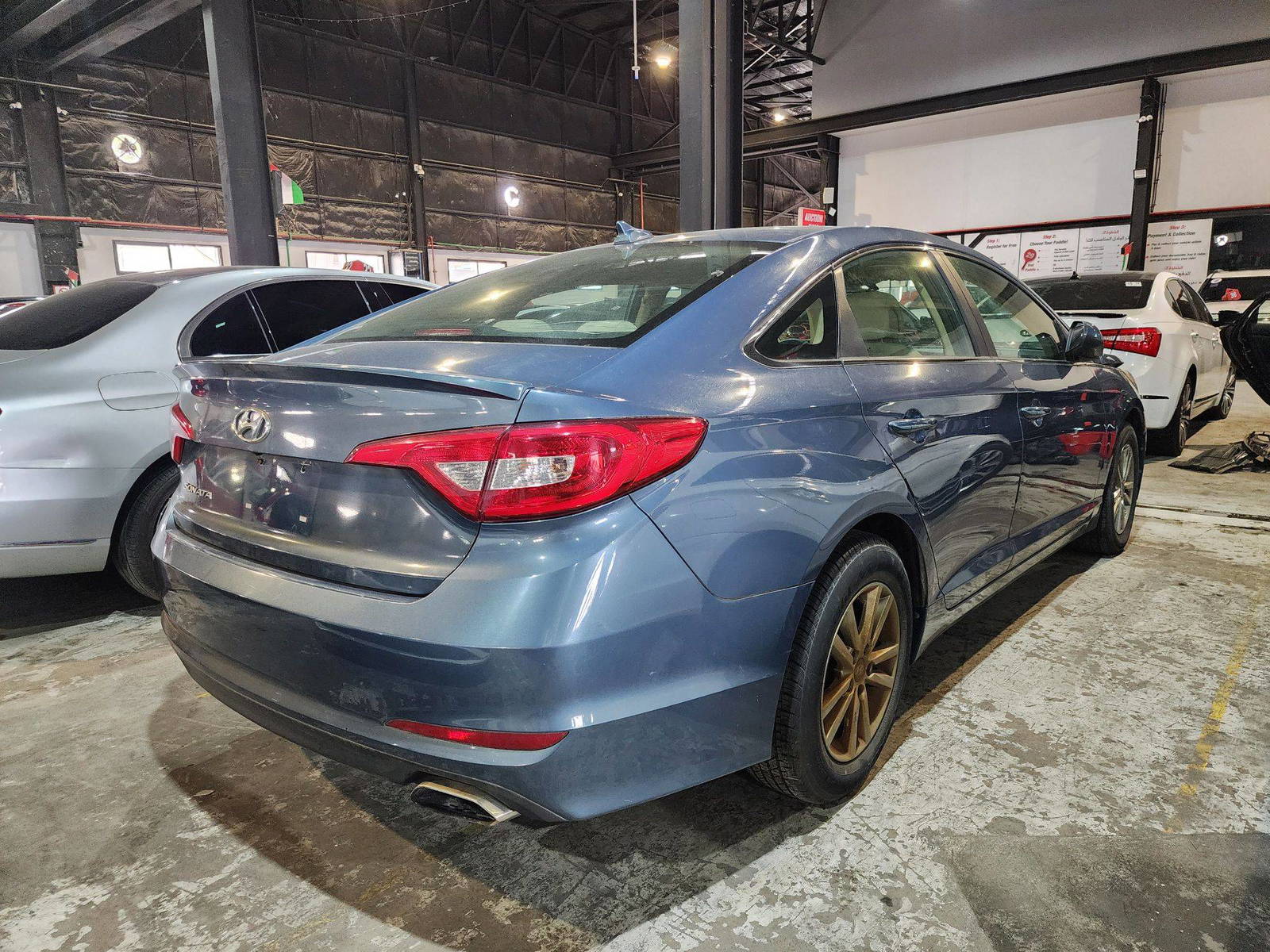 HYUNDAI SONATA 2016 - Marhaba Auction Used Cars - Image 4