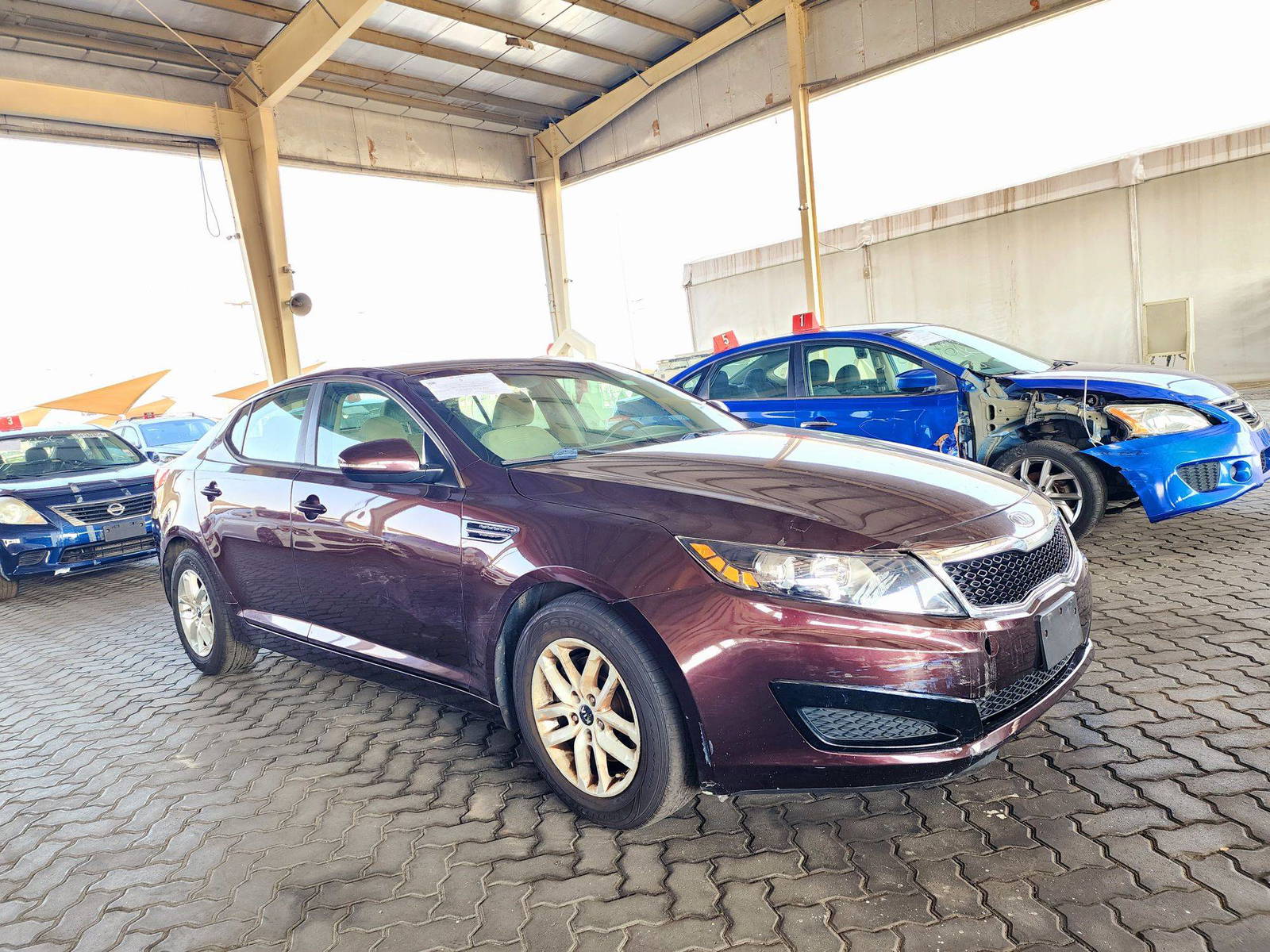 2011 KIA OPTIMA — 165822 Miles — Lot 125487 — Souq - Marhaba Auctions Used Cars - Image 4