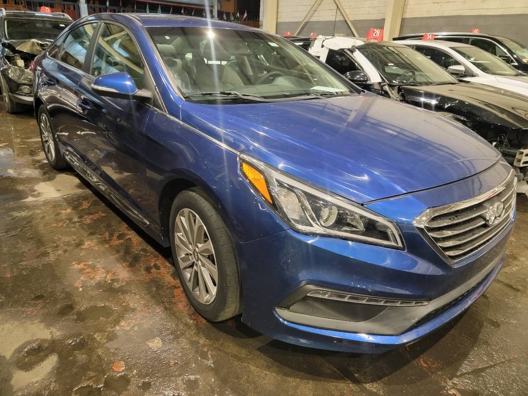 2015 HYUNDAI SONATA — 107381 Miles — Lot AF0FH088082 — Main - Marhaba Auctions Used Cars - Image 4