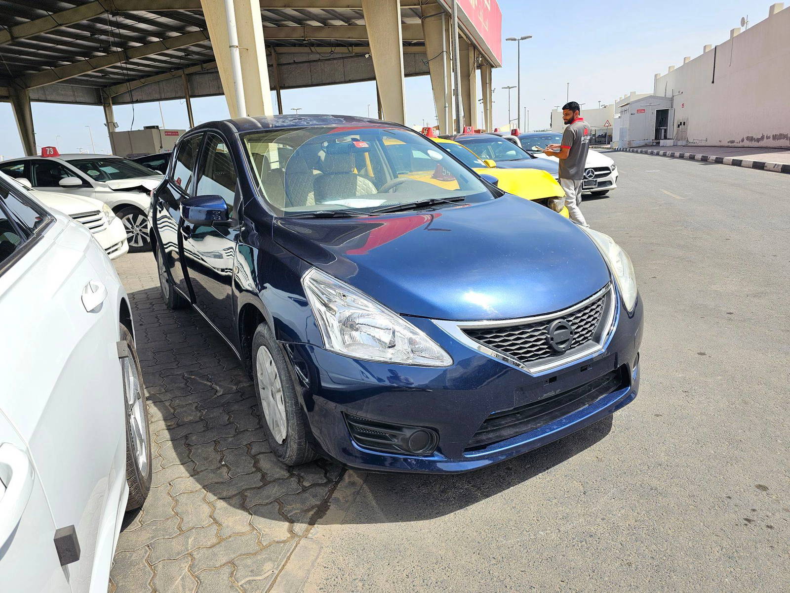 2014 NISSAN TIDA — 145028 KM — Lot 6000137 — Souq - Marhaba Auctions Used Cars - Image 3