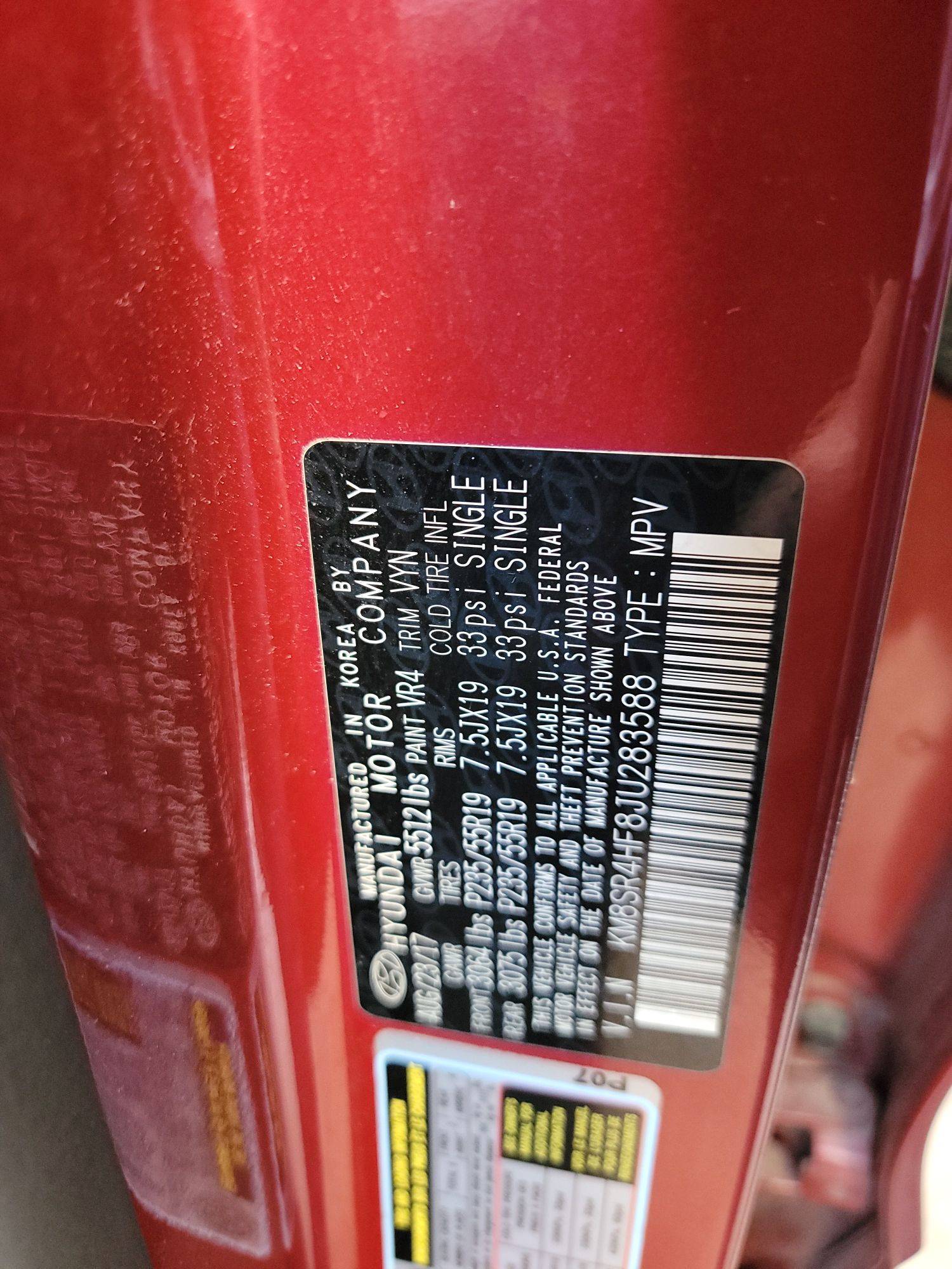 HYUNDAI SANTA FE 2018 - Marhaba Auction Used Cars - Image 9