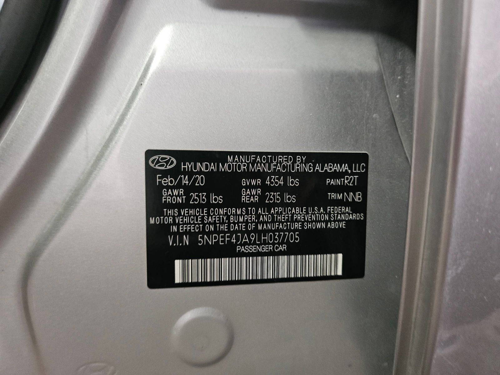 HYUNDAI SONATA 2020 - Marhaba Auction Used Cars - Image 10