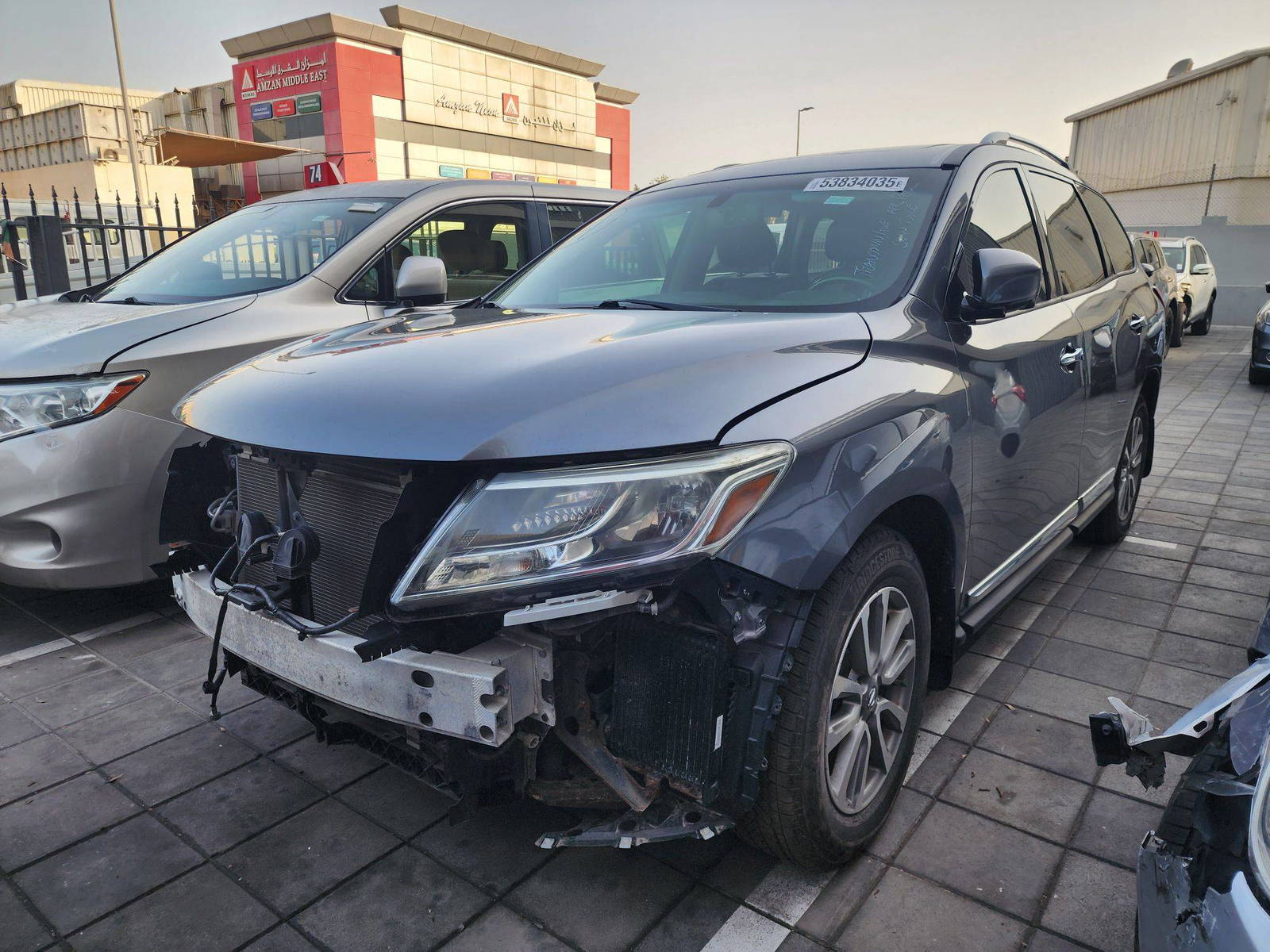 2015 NISSAN PATHFINDER — 217650 KM — Lot 53834035 — Al Quoz - Marhaba Auctions Used Cars - Image 6
