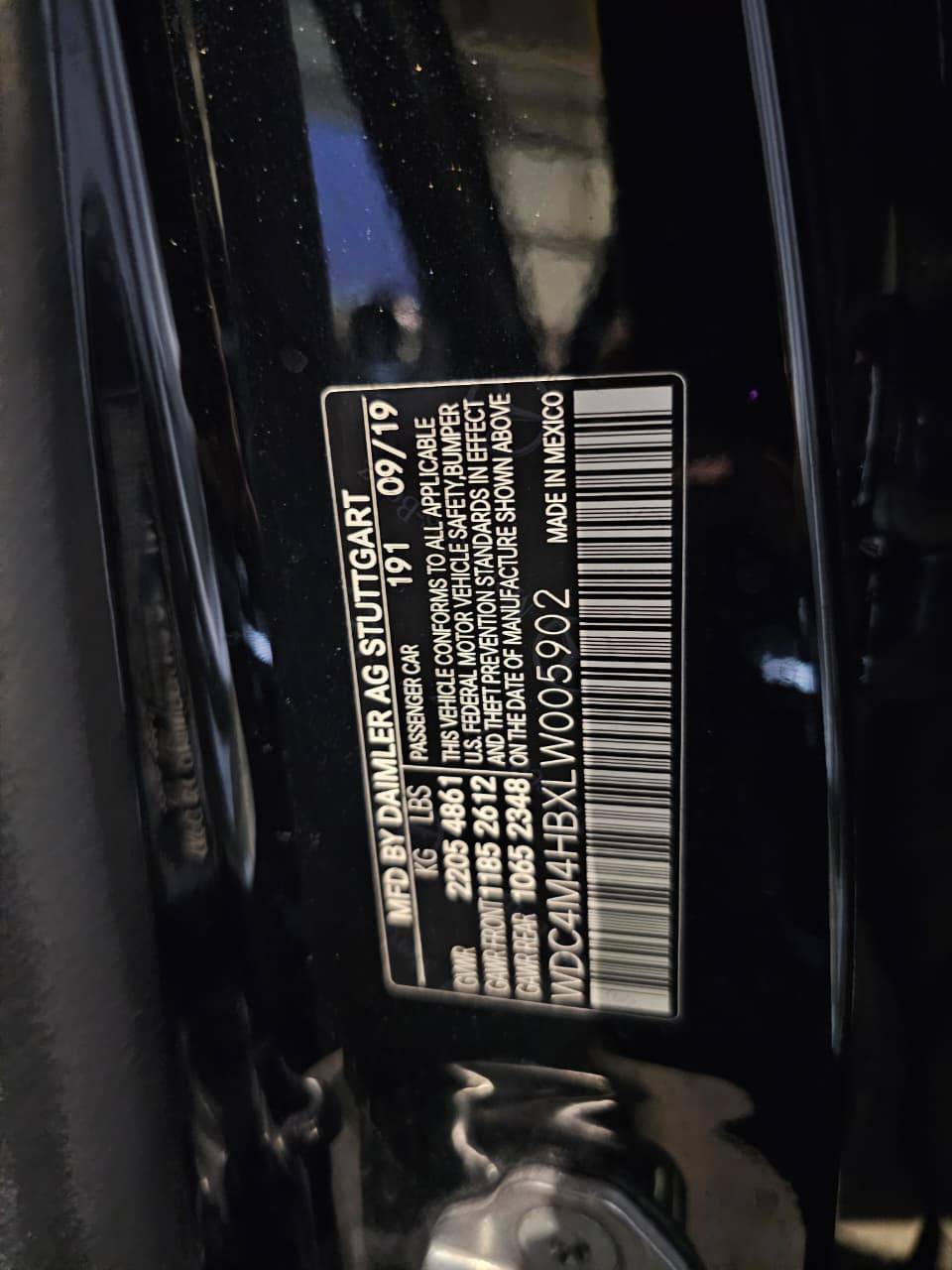 2020 MERCEDES BENZ GLB 250 — 114459 KM — Lot LW005902 — Main - Marhaba Auctions Used Cars - Image 11